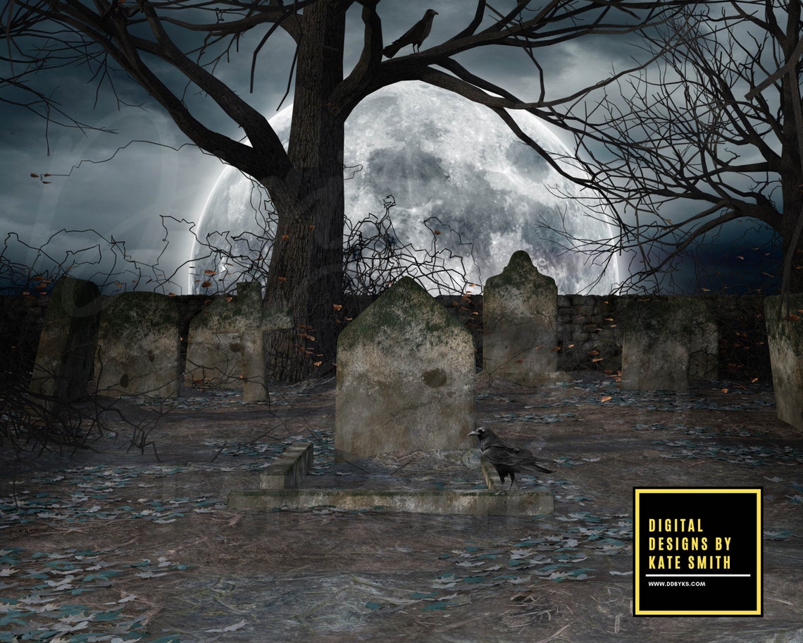 Graveyard Background