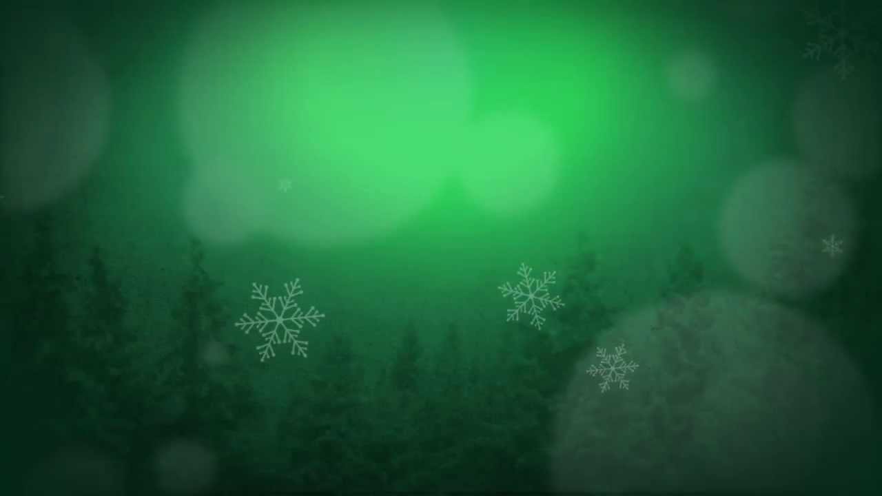 Green Holiday Background