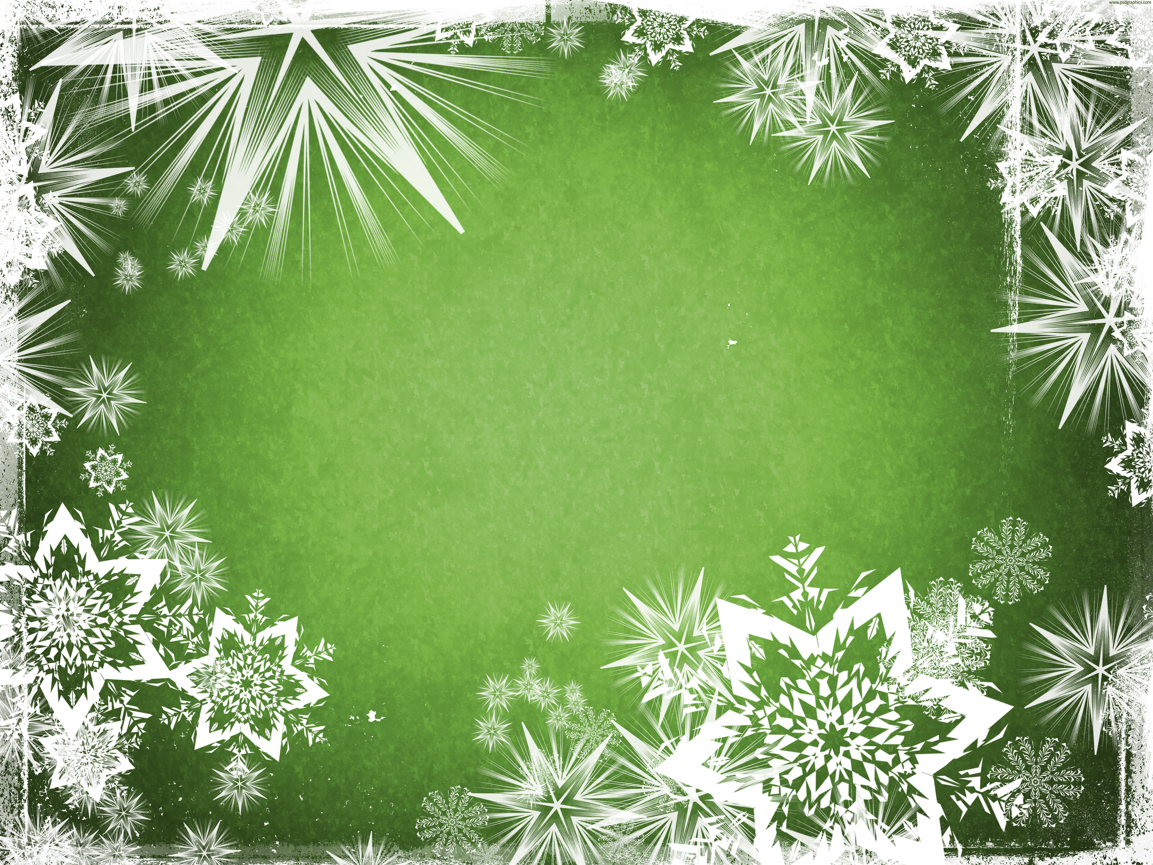 Green Holiday Background