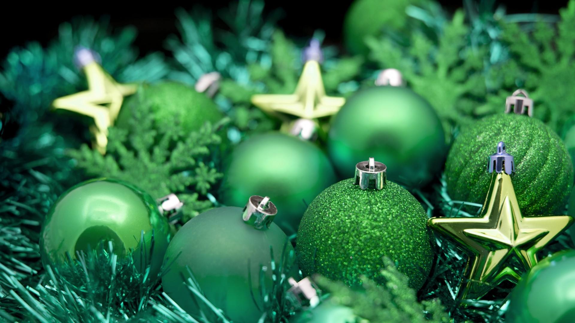 Green Holiday Background