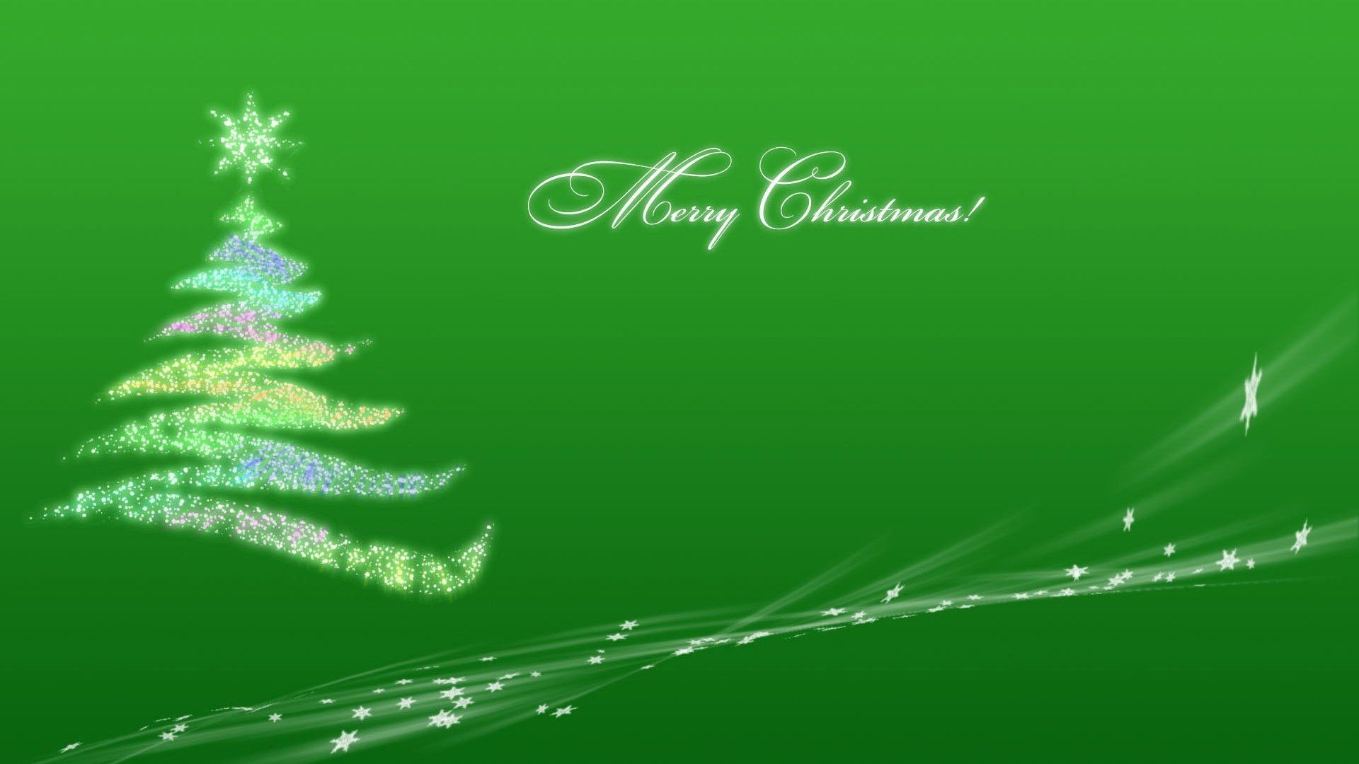 Green Holiday Background