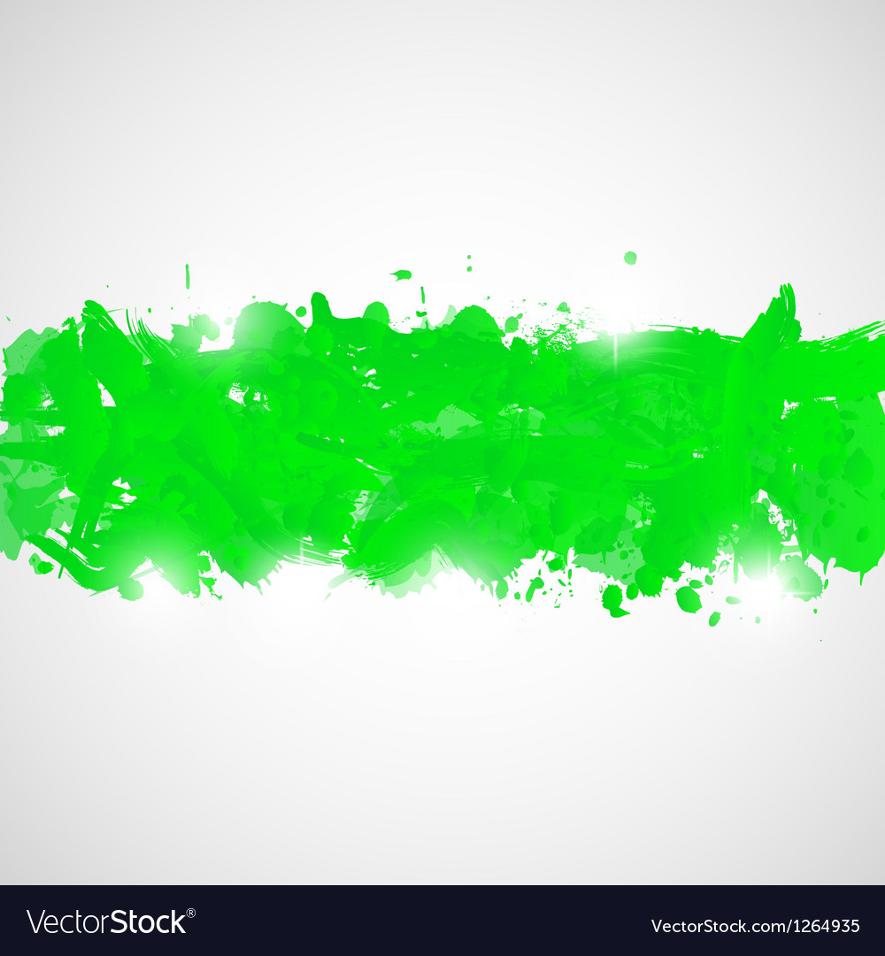 Green Paint Background