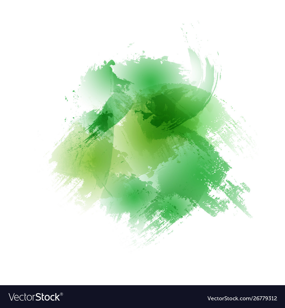 Green Paint Background