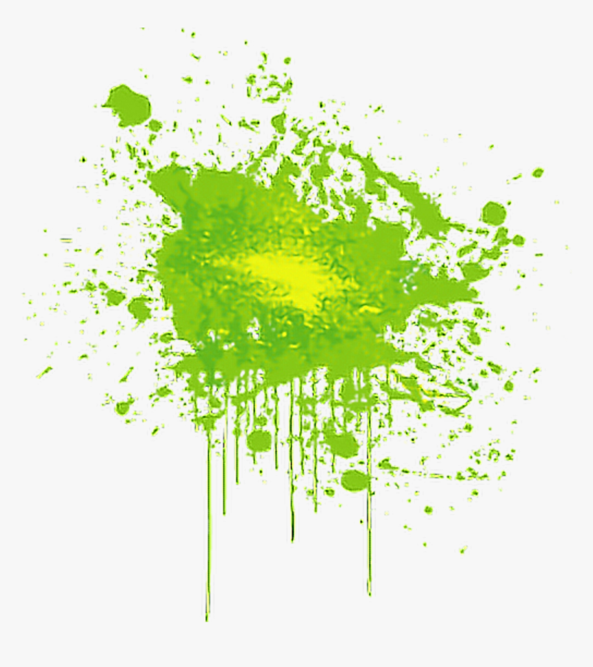 Green Paint Background