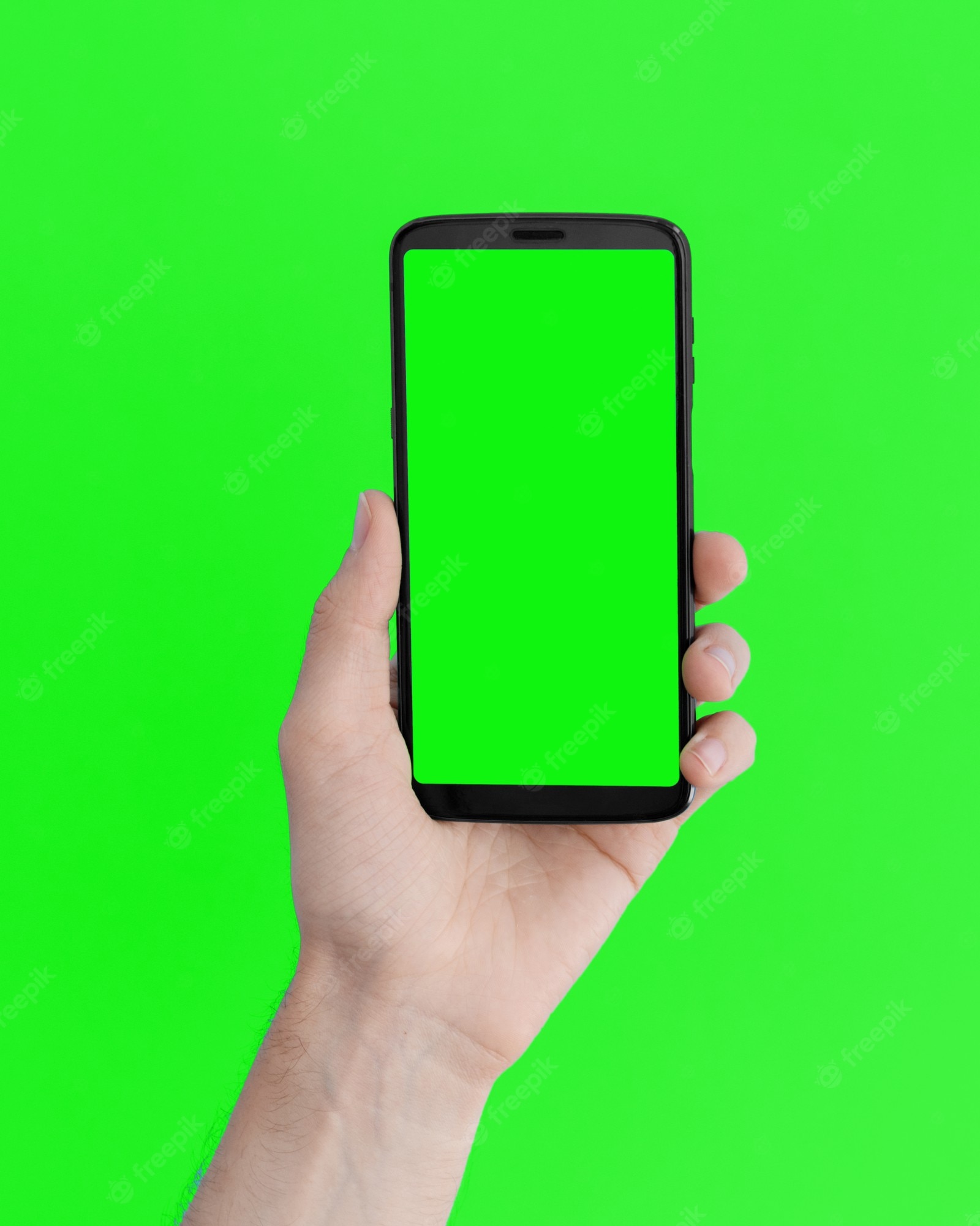 Green Phone Background