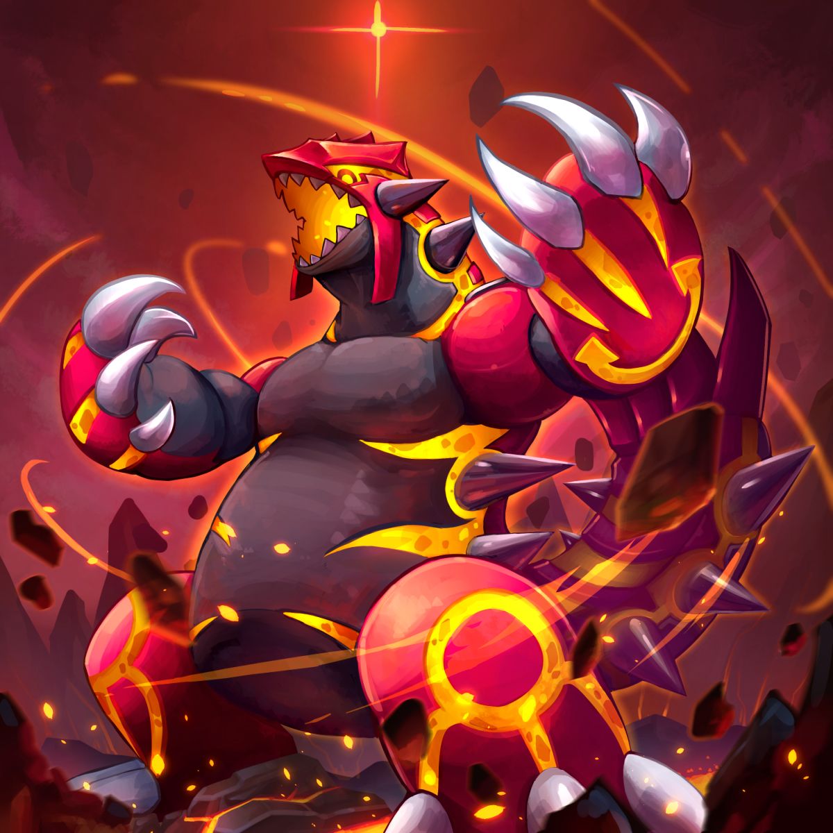 Groudon Background