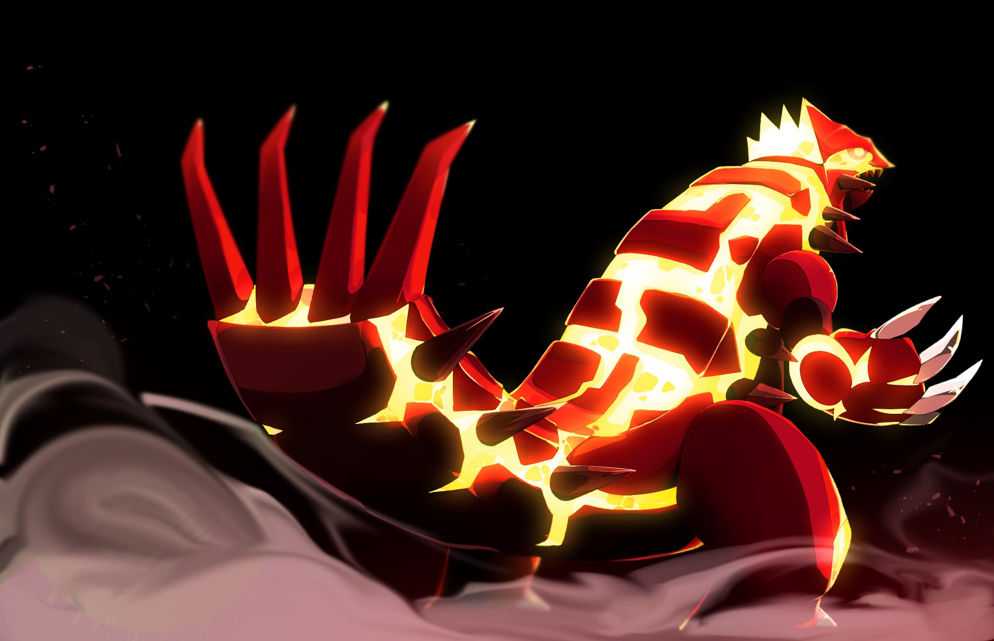 Groudon Background