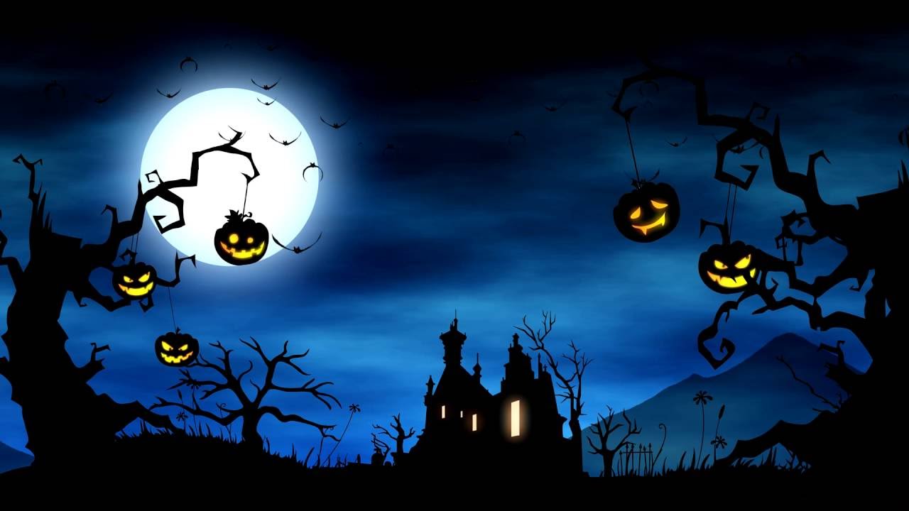 Halloween Cartoon Background