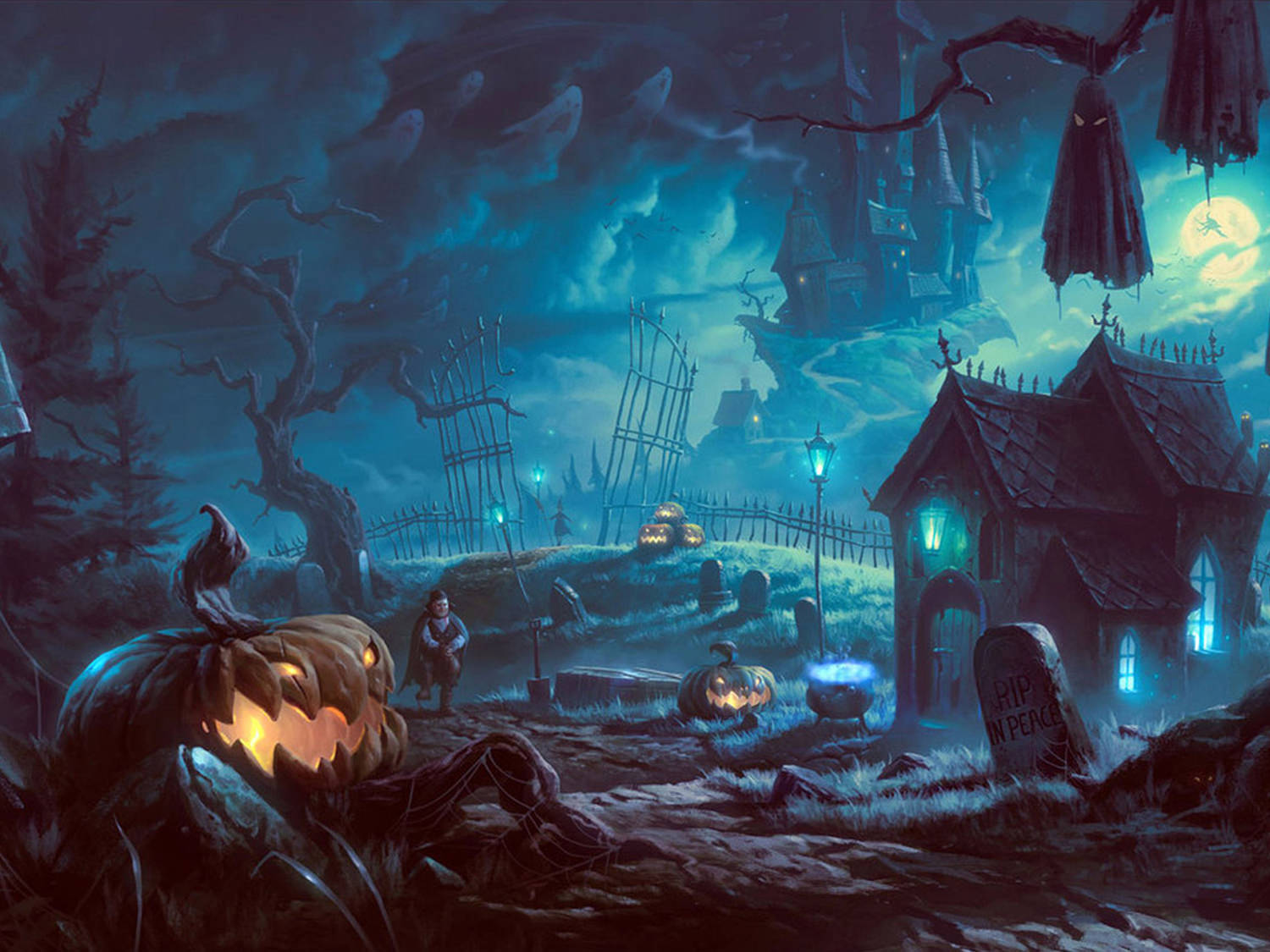 Halloween Computer Background