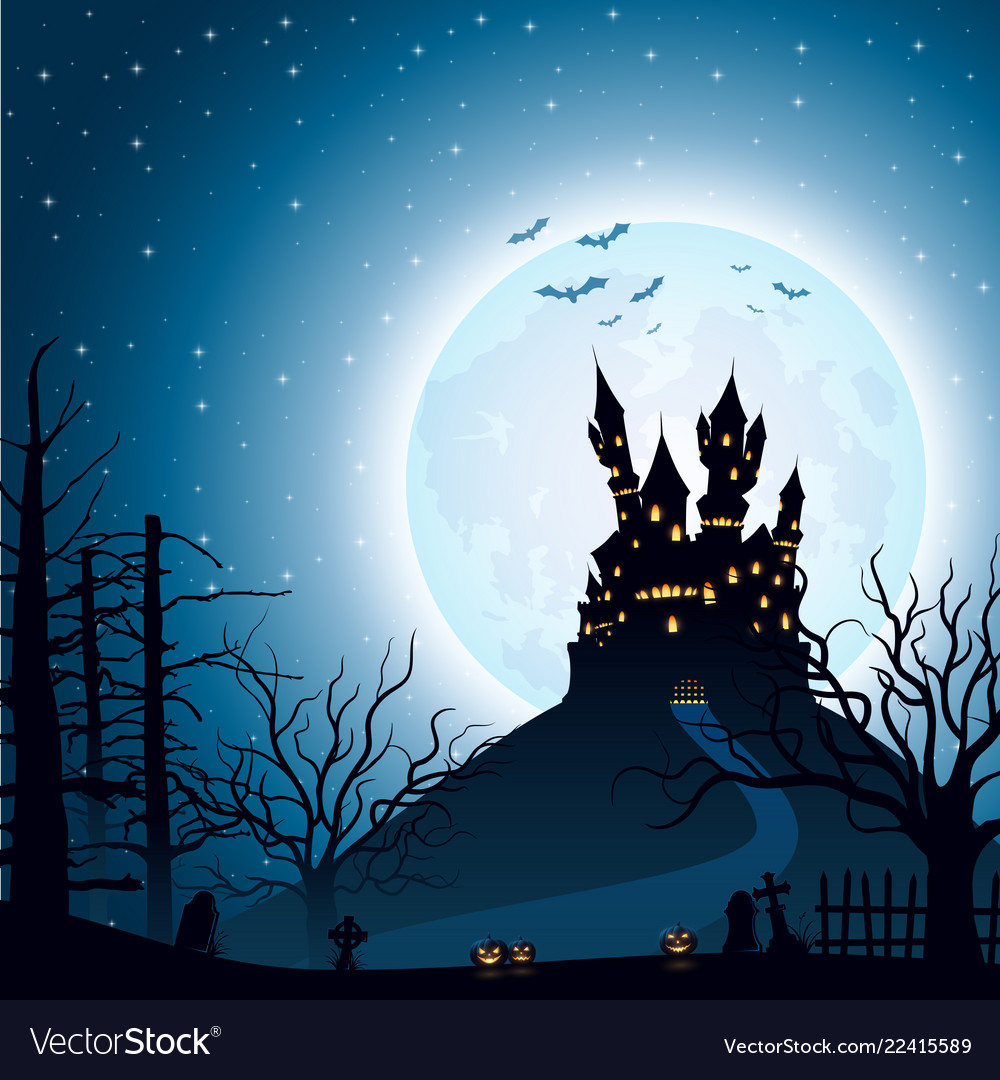 Halloween Night Background