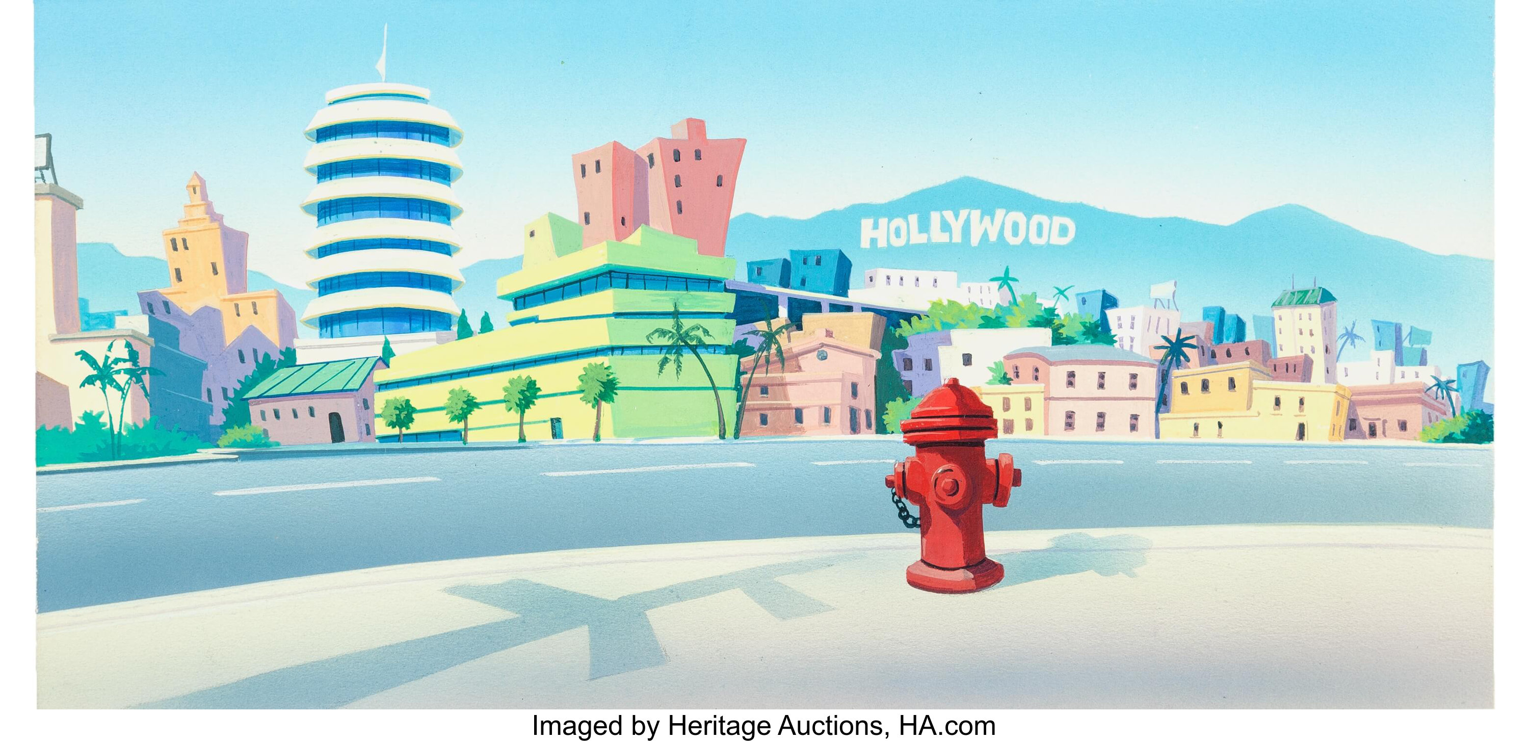 Hanna Barbera Backgrounds