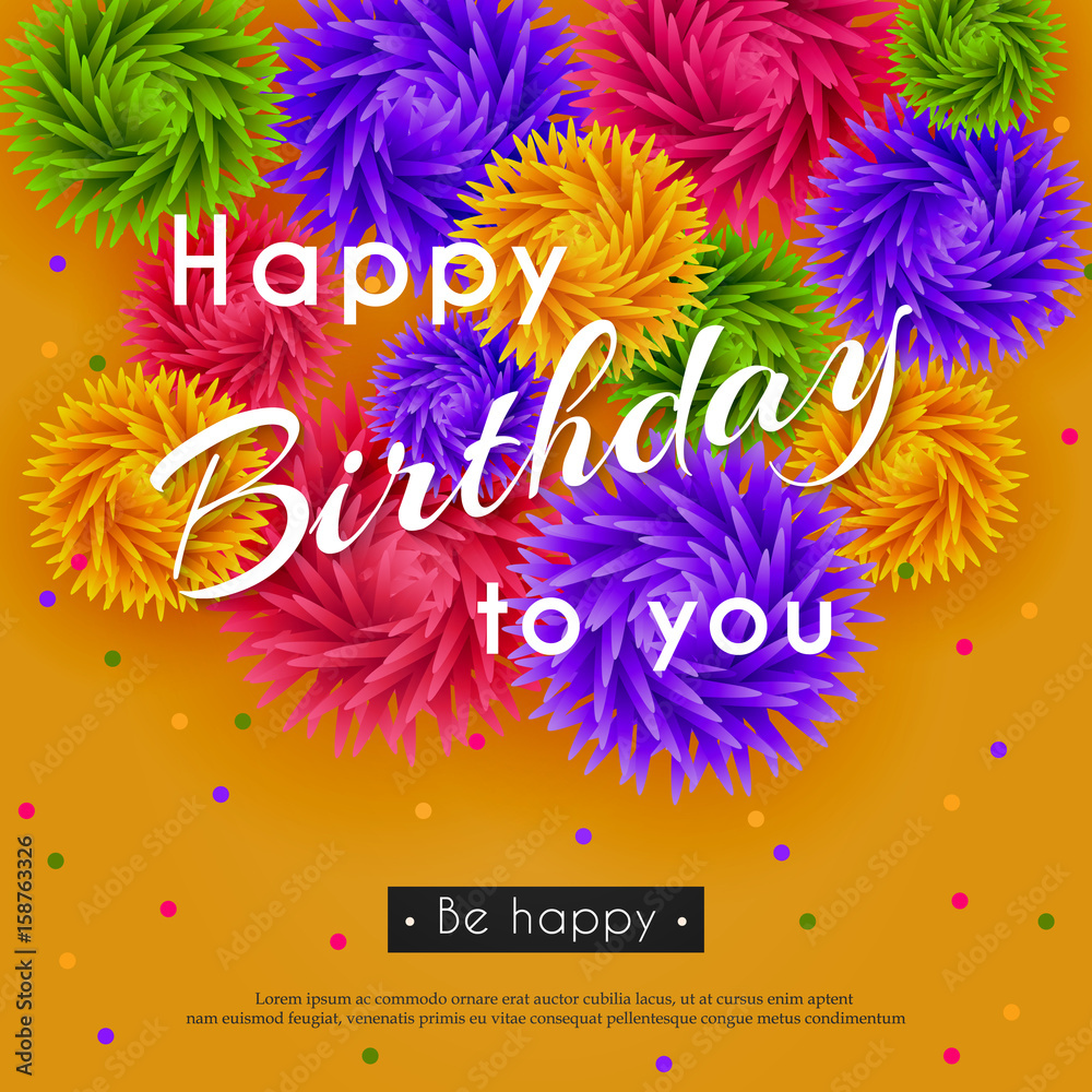 Happy Birthday To You Background