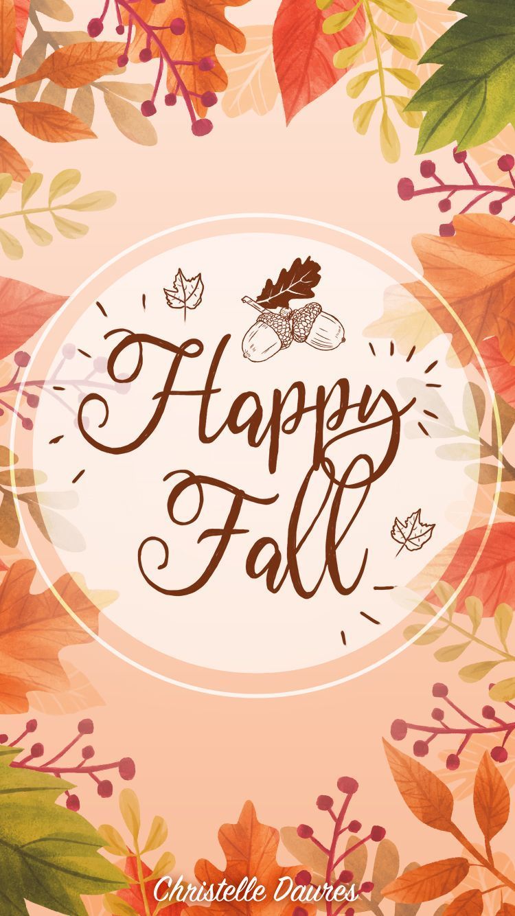 Happy Fall Background