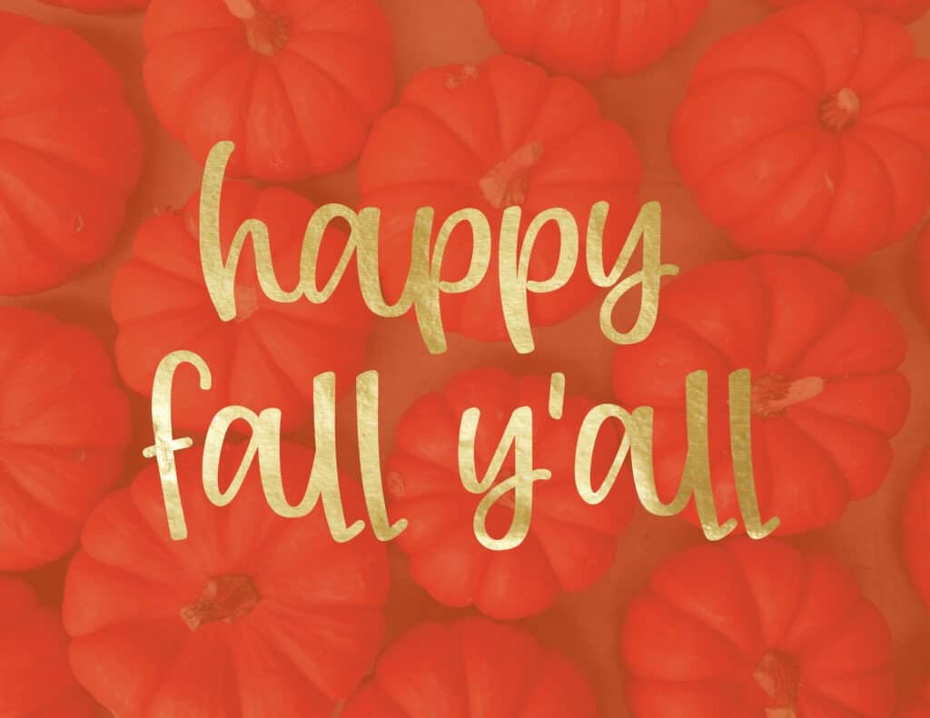 Happy Fall Background