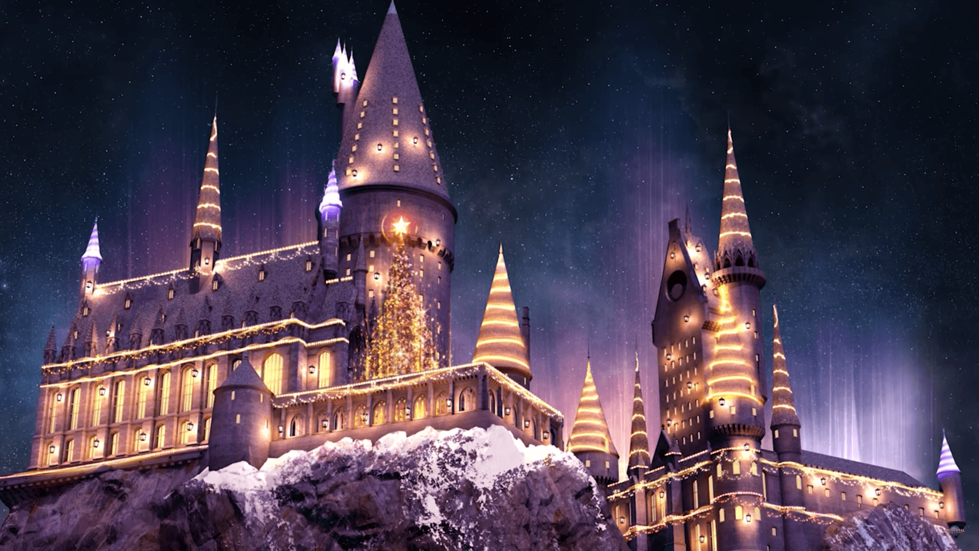 Harry Potter Christmas Background