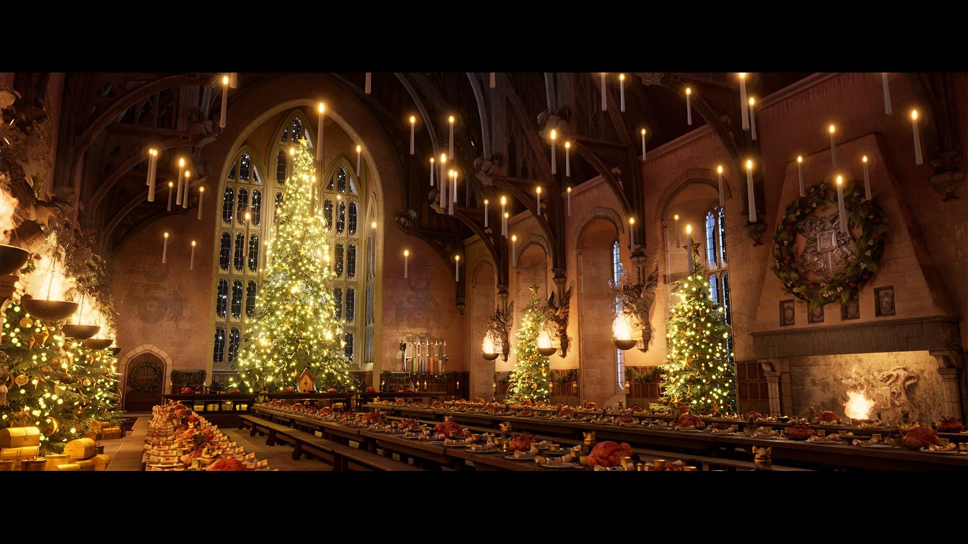 Harry Potter Christmas Background