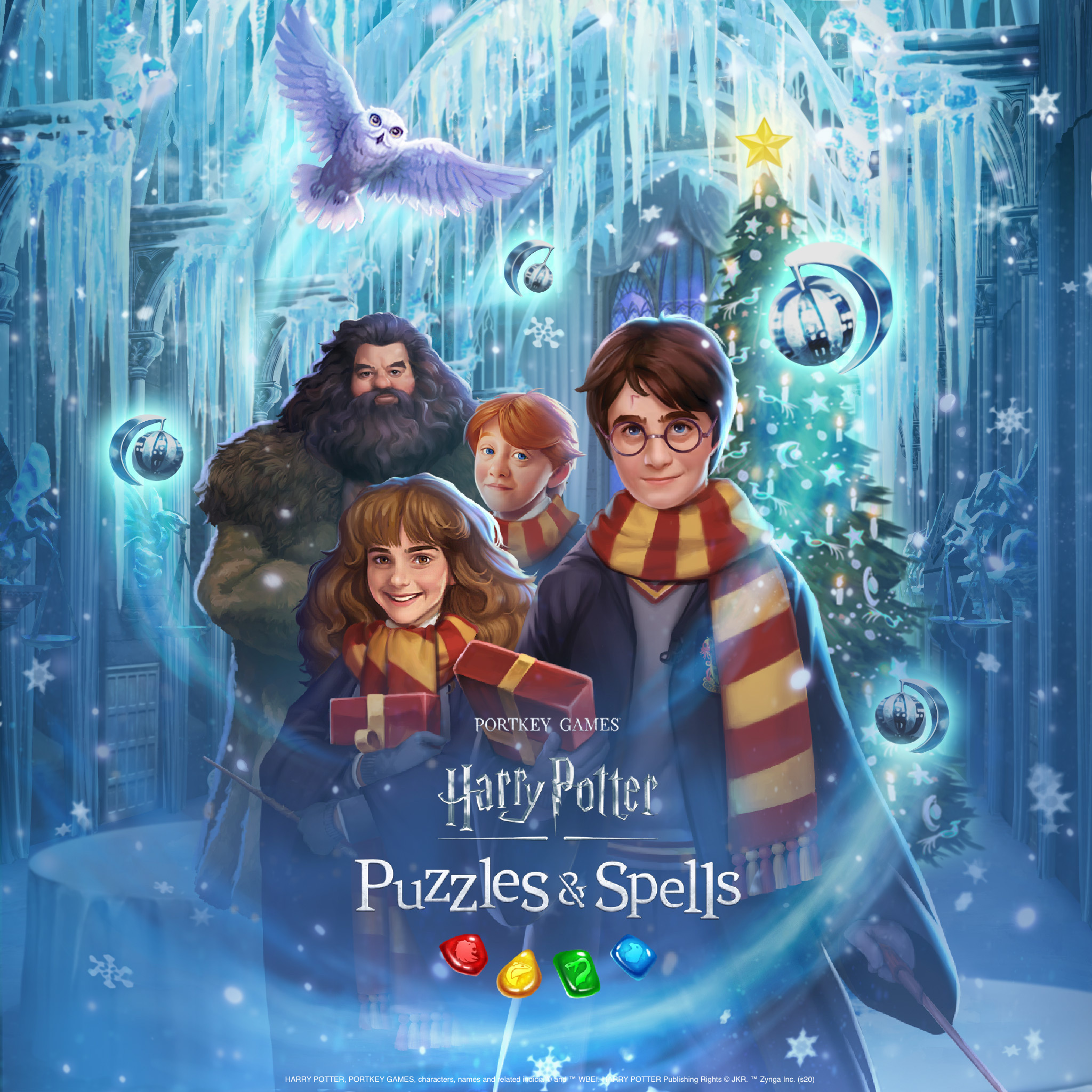 Harry Potter Christmas Background