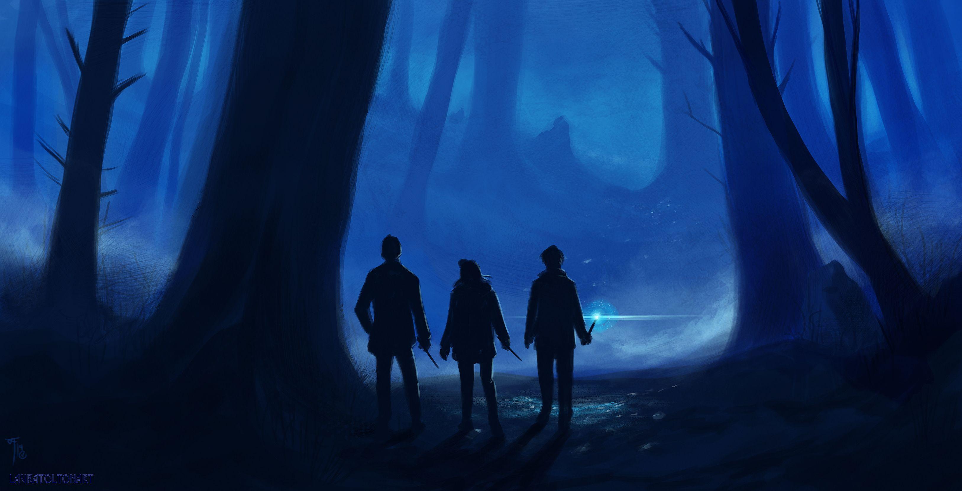 Harry Potter Forest Background