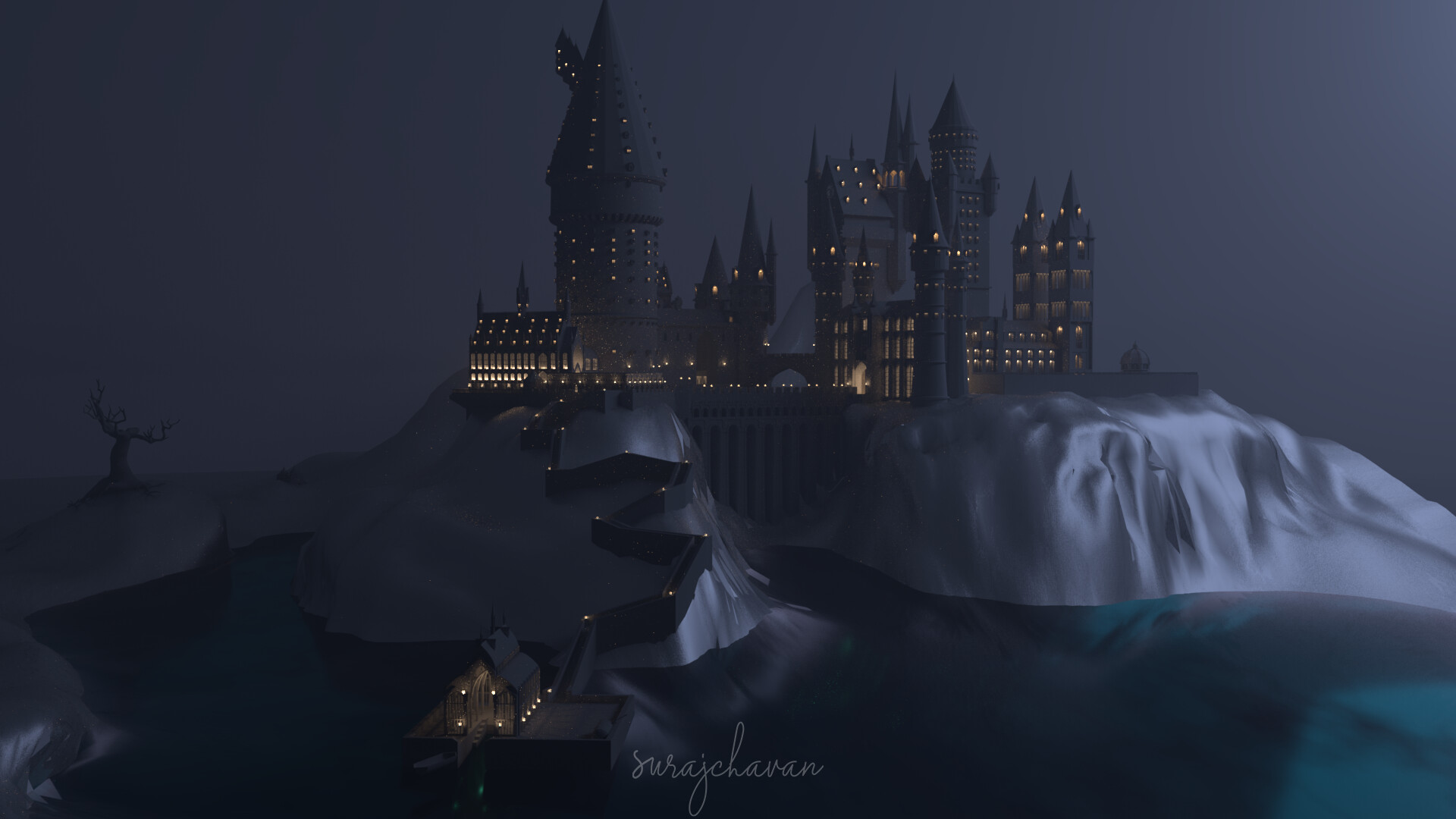 Harry Potter Hogwarts Background