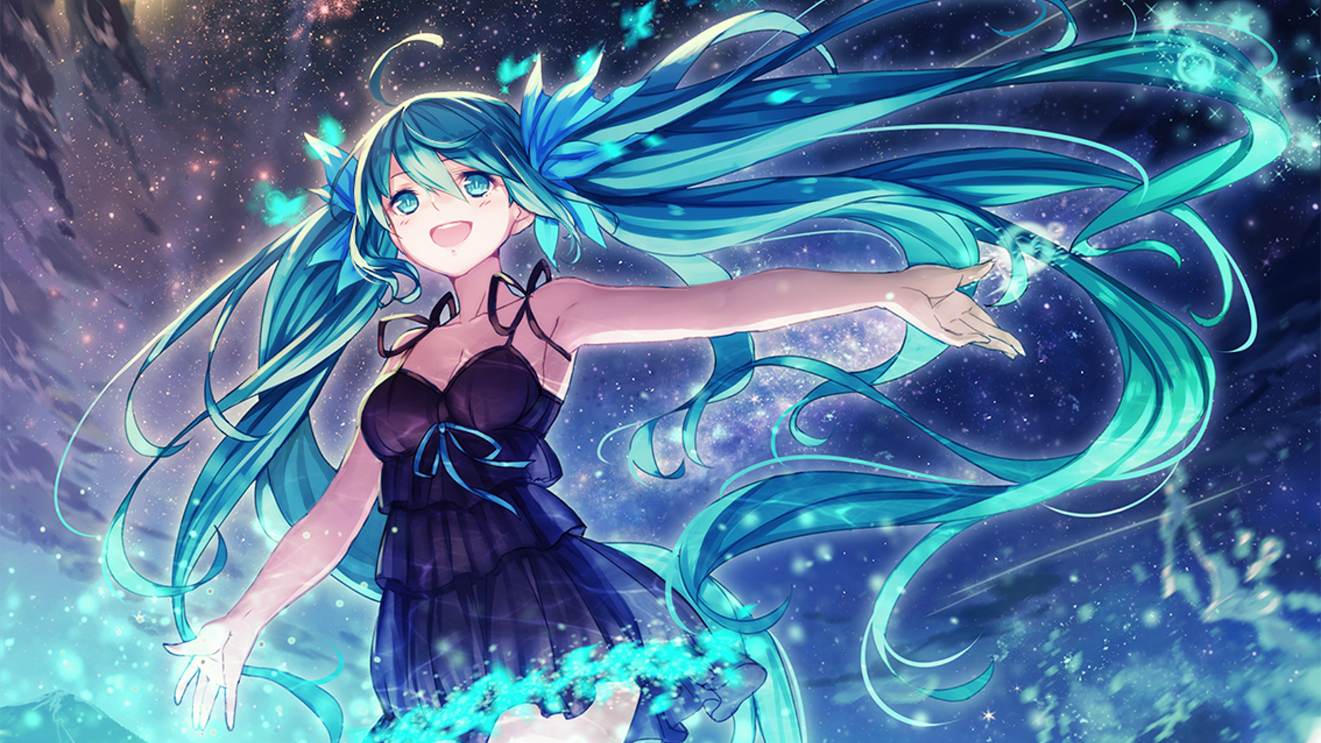 Hatsune Miku Desktop Background