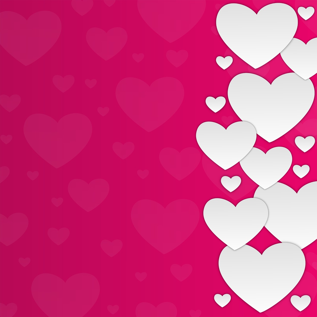 Hearts Background