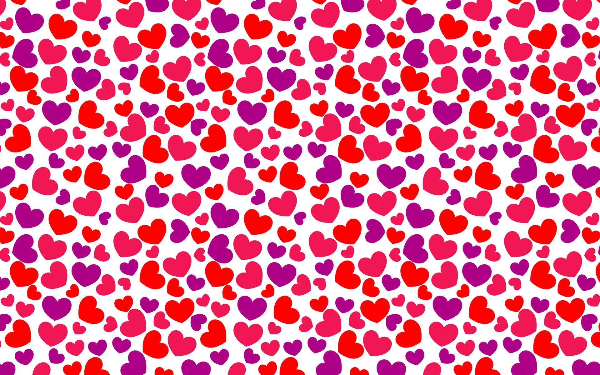 Hearts Desktop Background