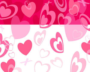 Hearts Desktop Background