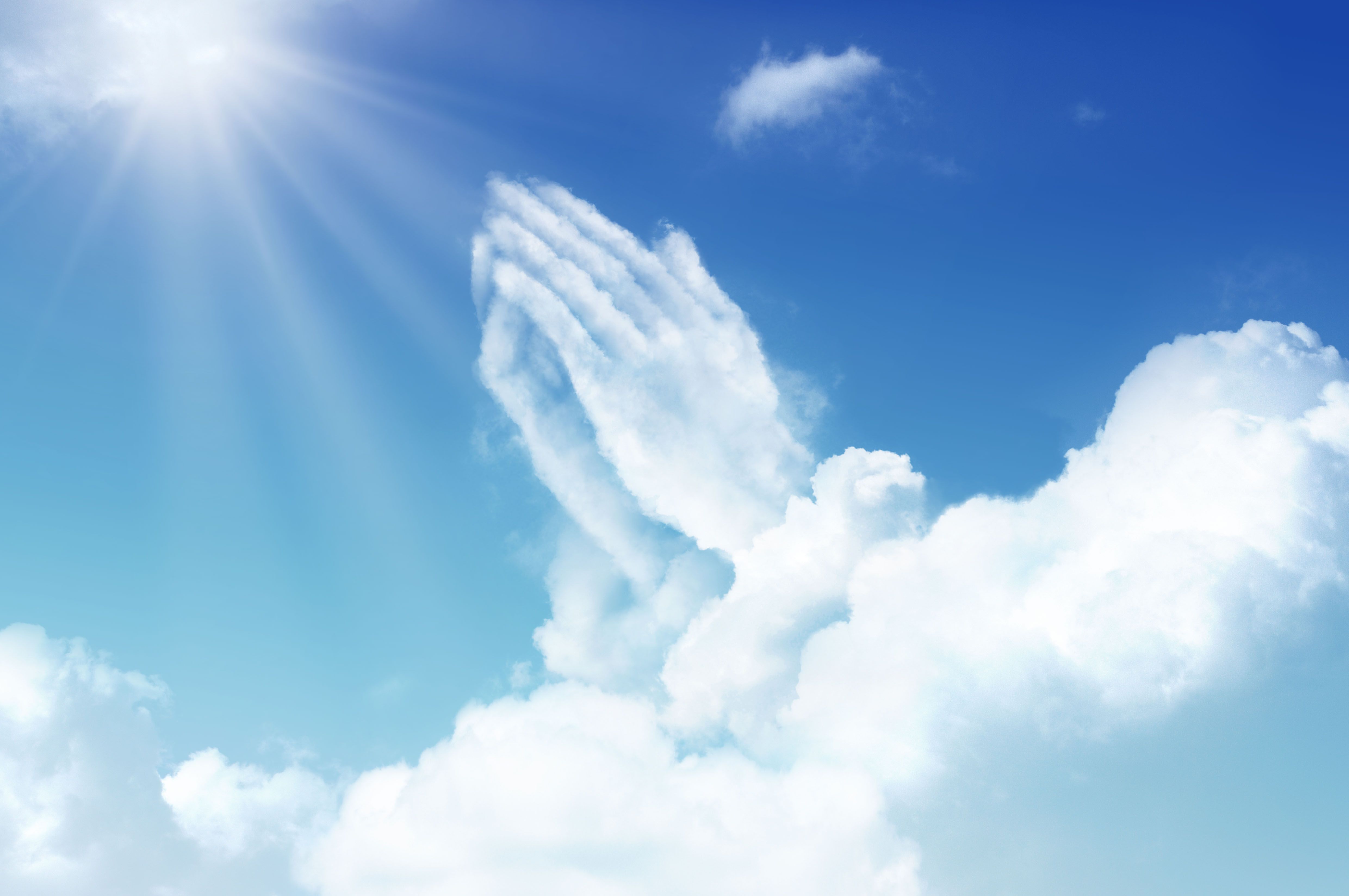 Heaven Clouds Background