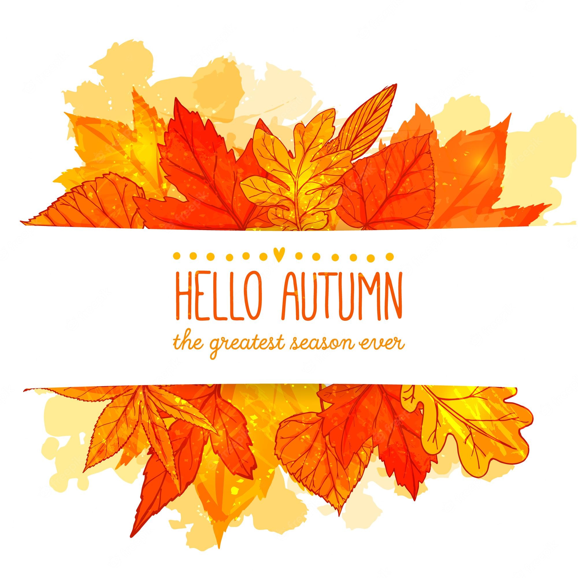 Hello Fall Background