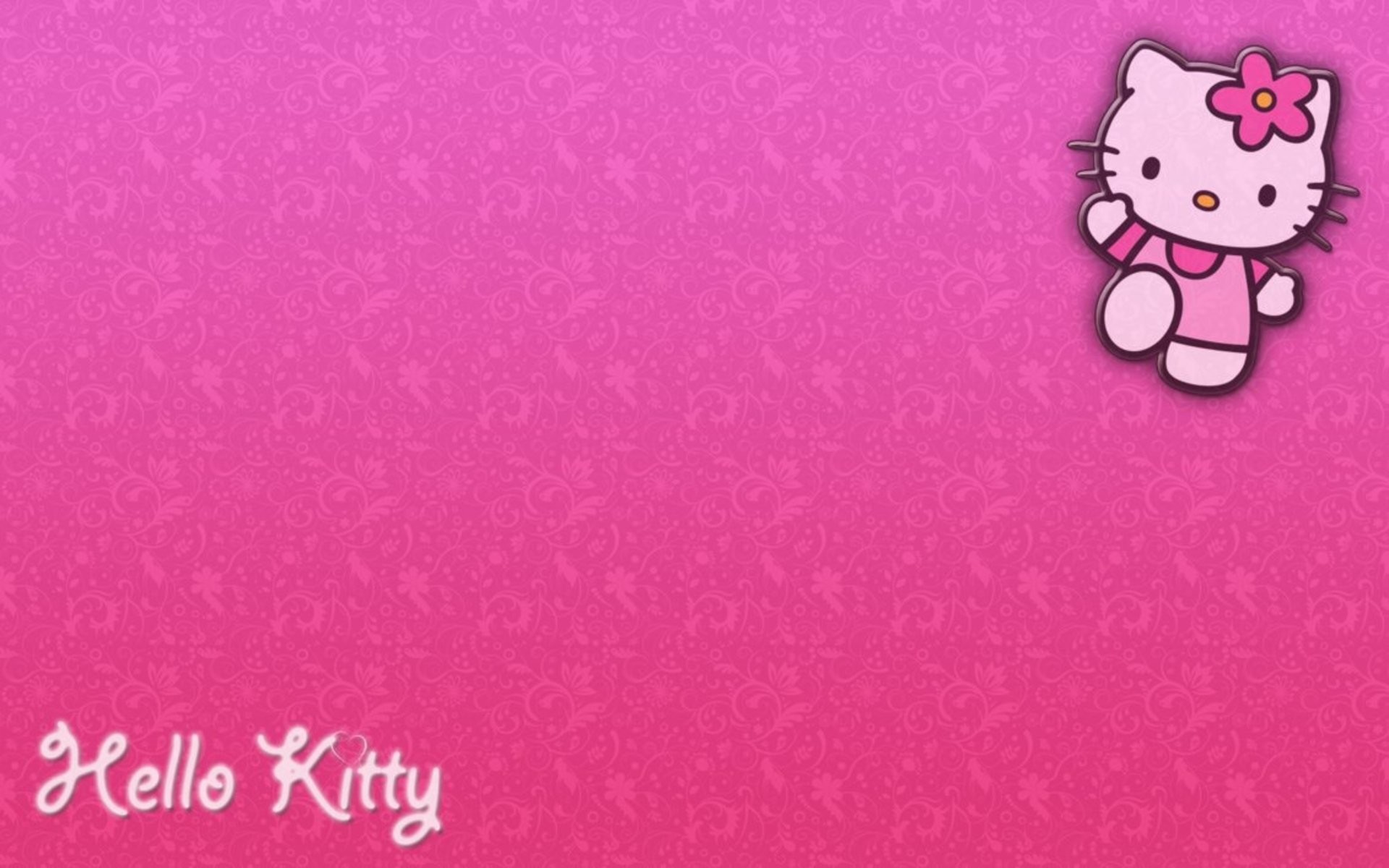 Hello Kitty Birthday Background