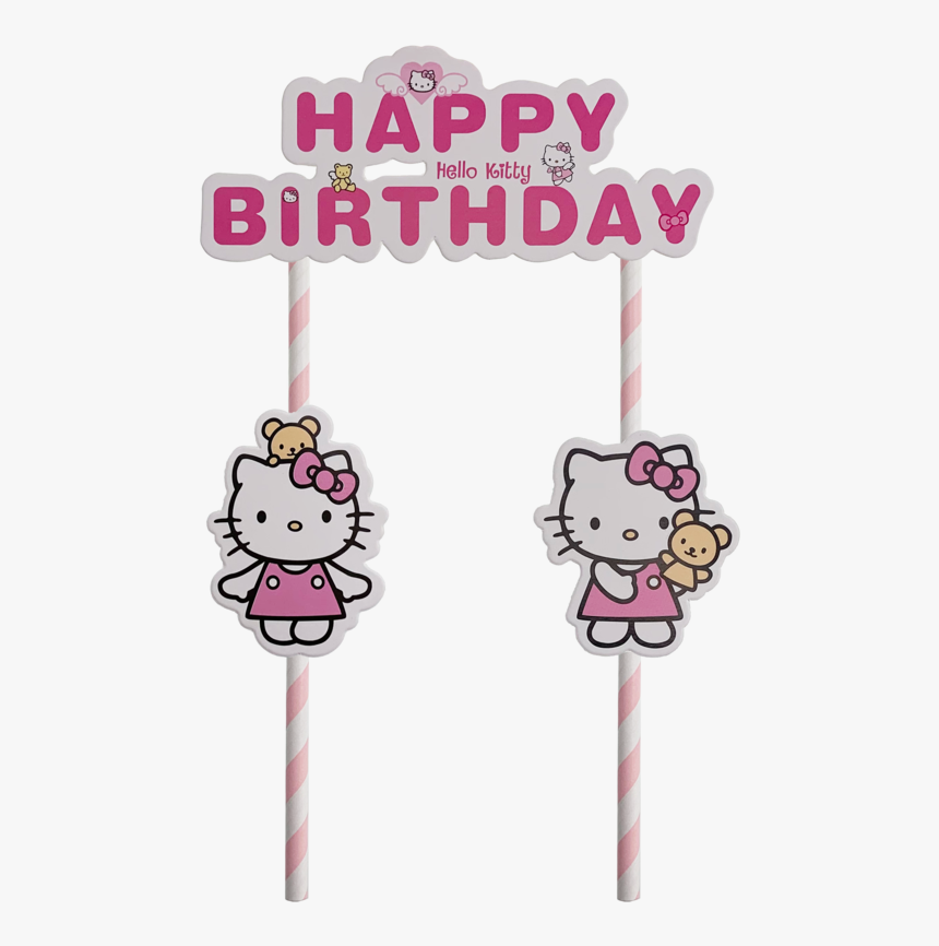 Hello Kitty Birthday Background