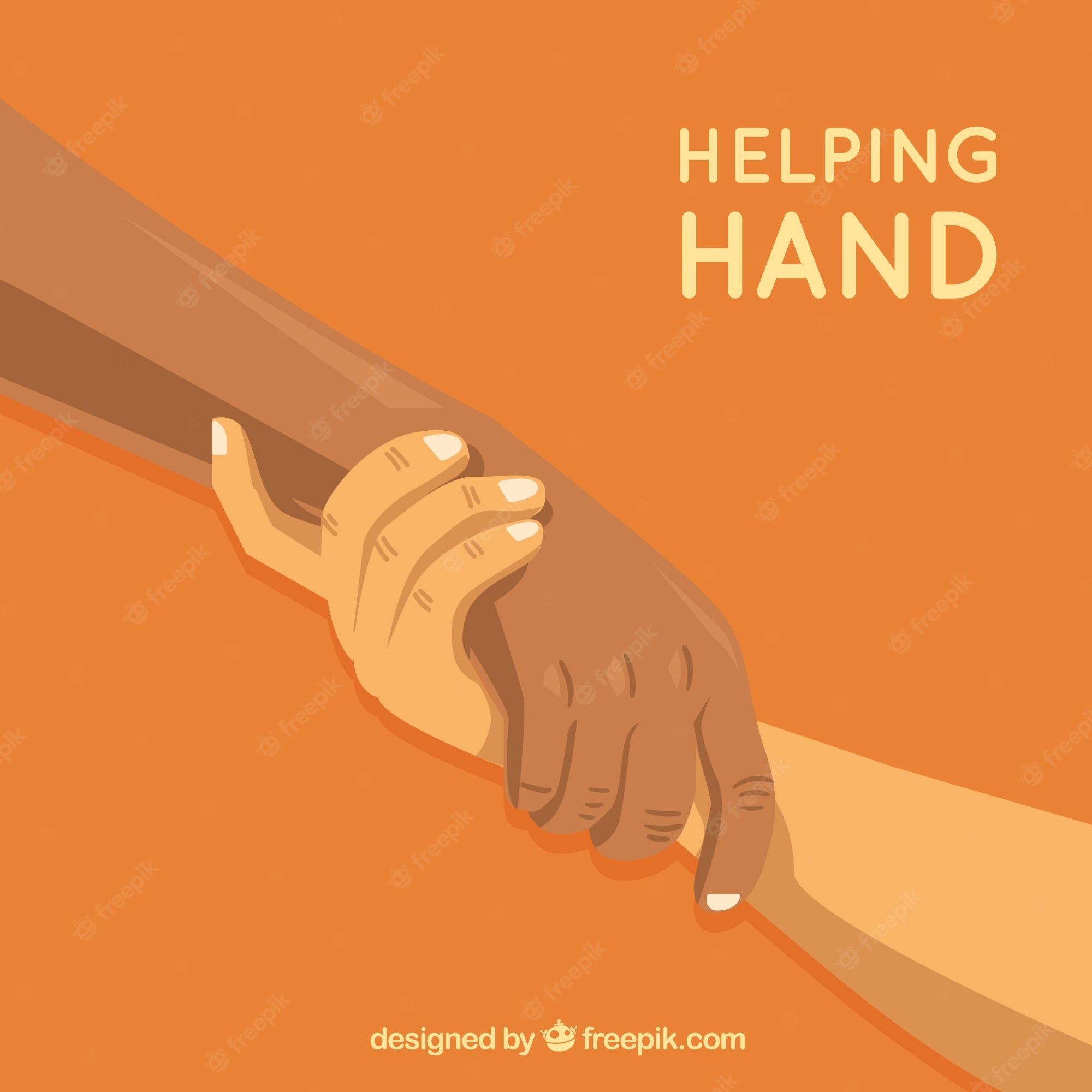 Helping Hand Background