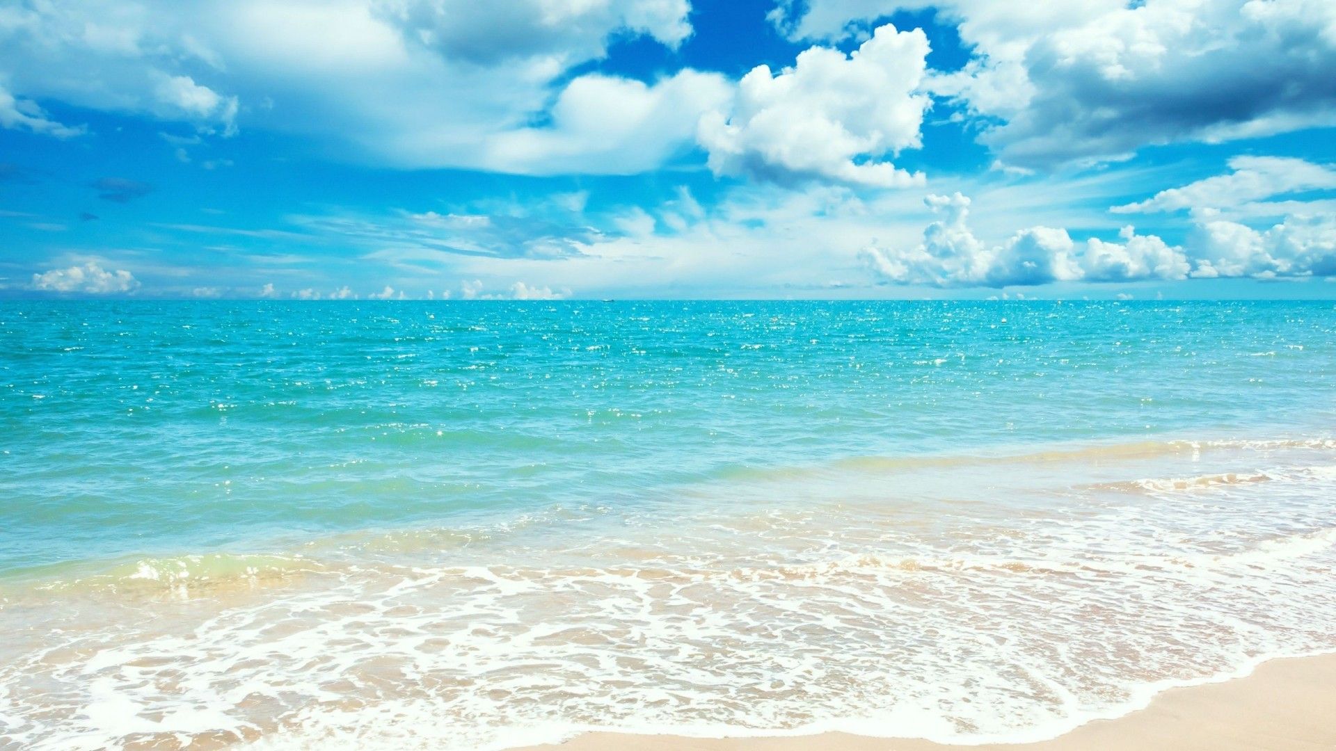 High Resolution Beach Background