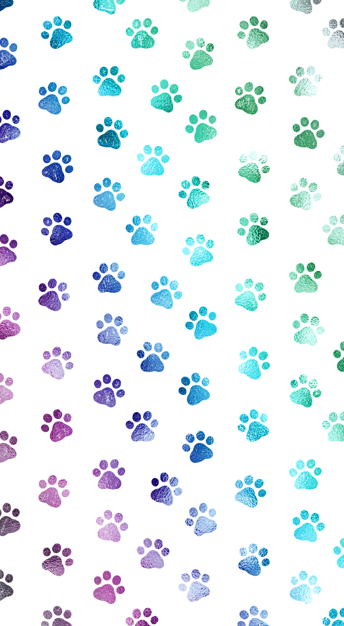 High Resolution Paw Print Background