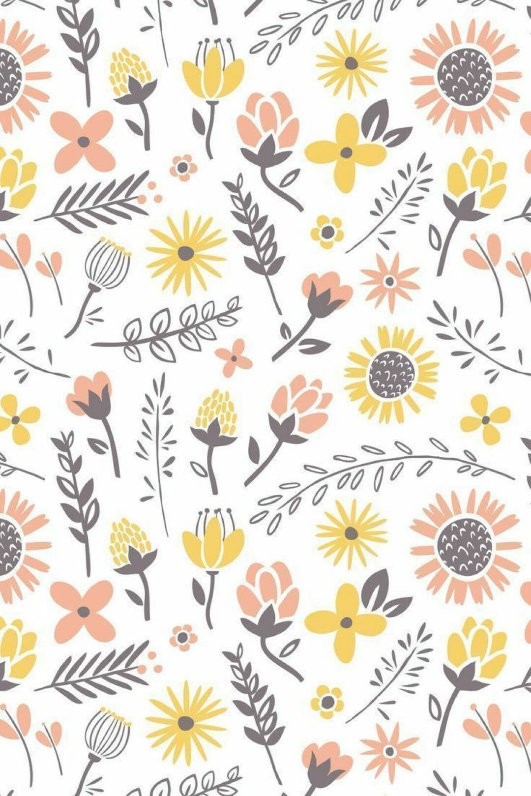 Hipster Floral Background