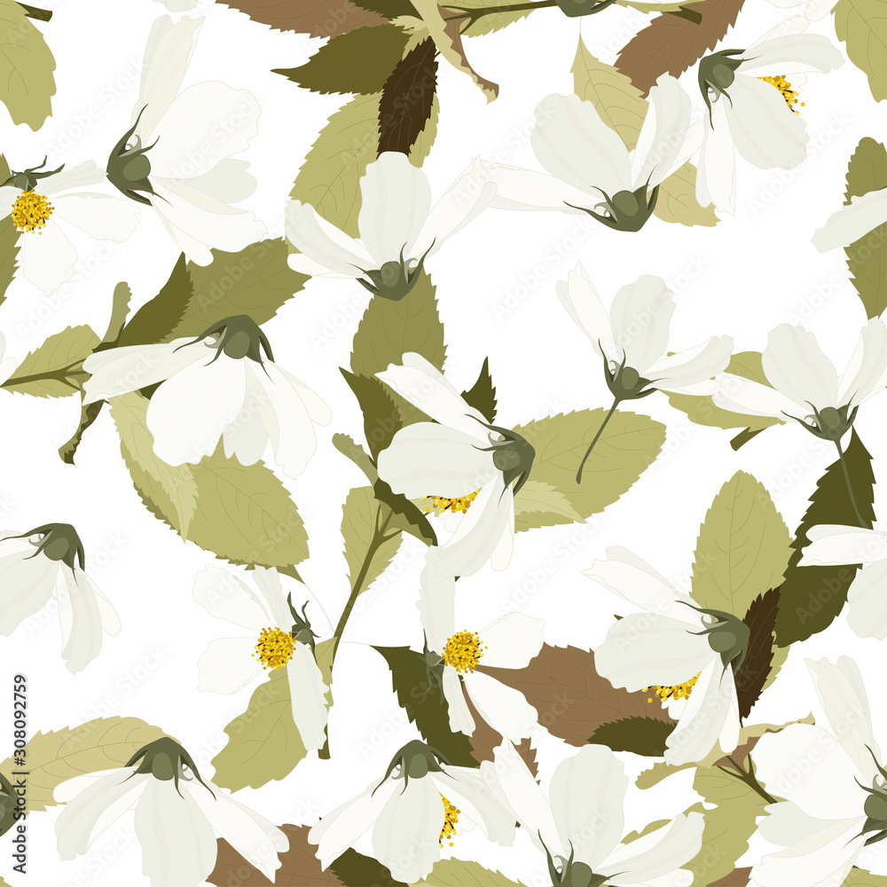 Hipster Floral Background