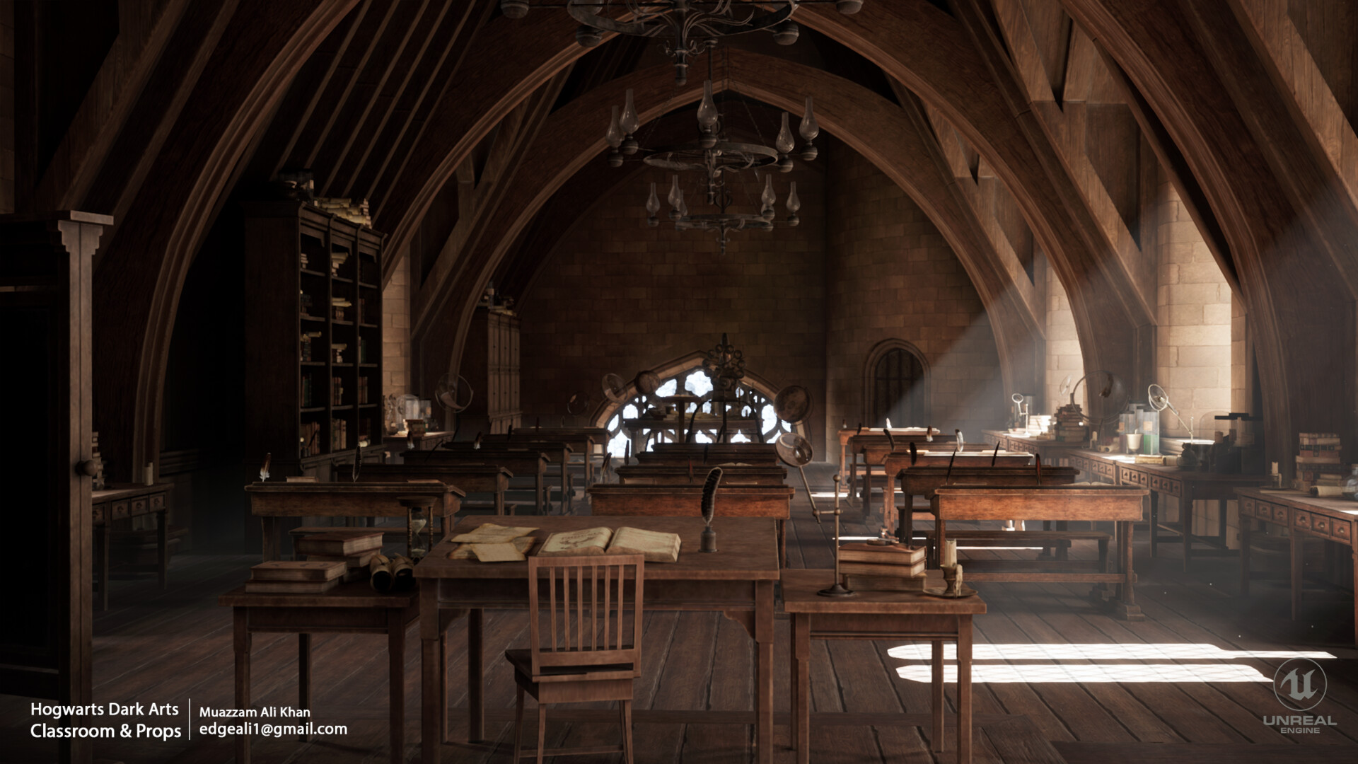 Hogwarts Classroom Background