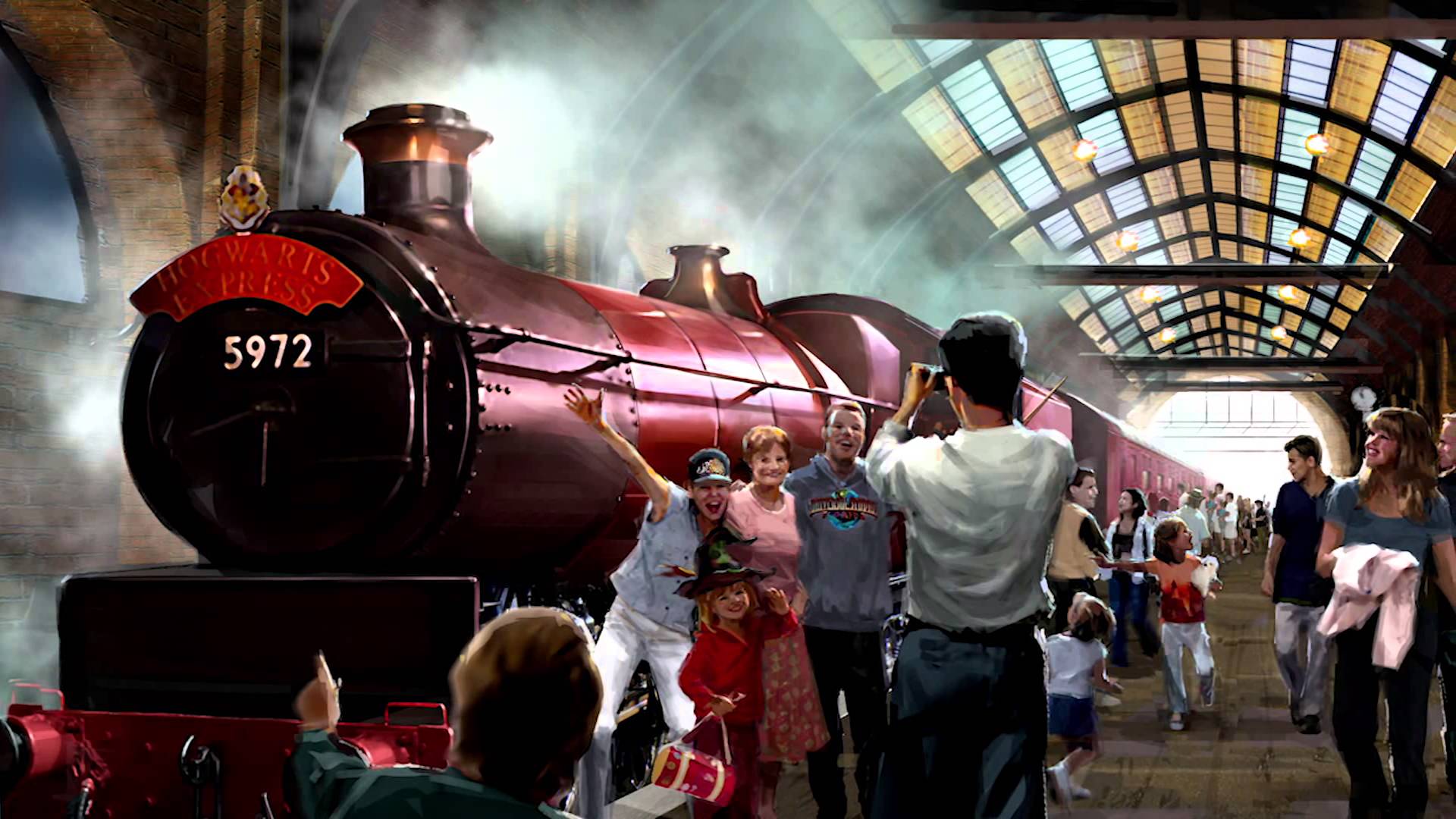 Hogwarts Express Background