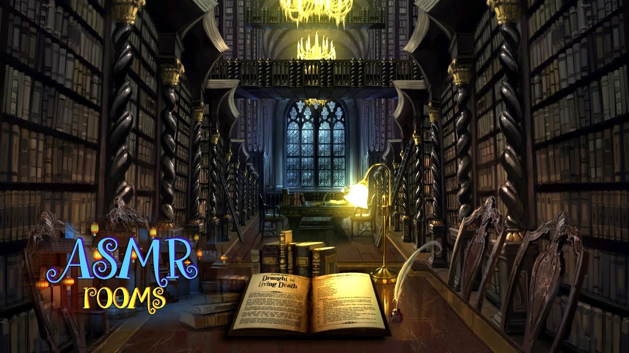 Hogwarts Library Background