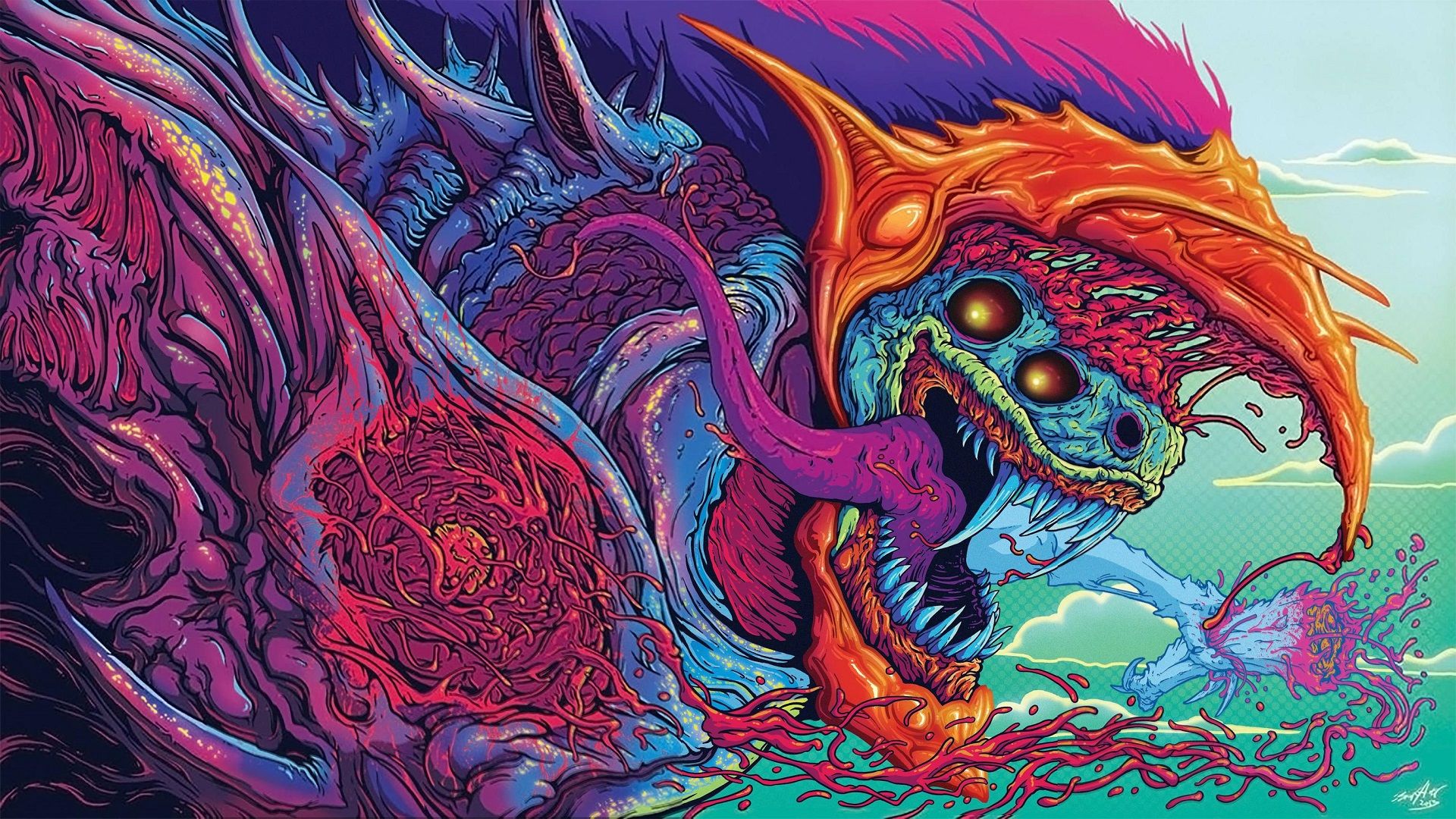 Hyperbeast Background