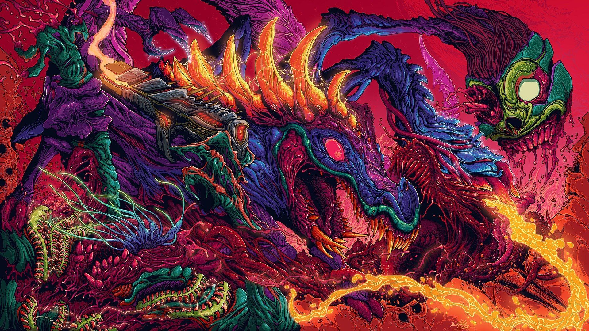 Hyperbeast Background