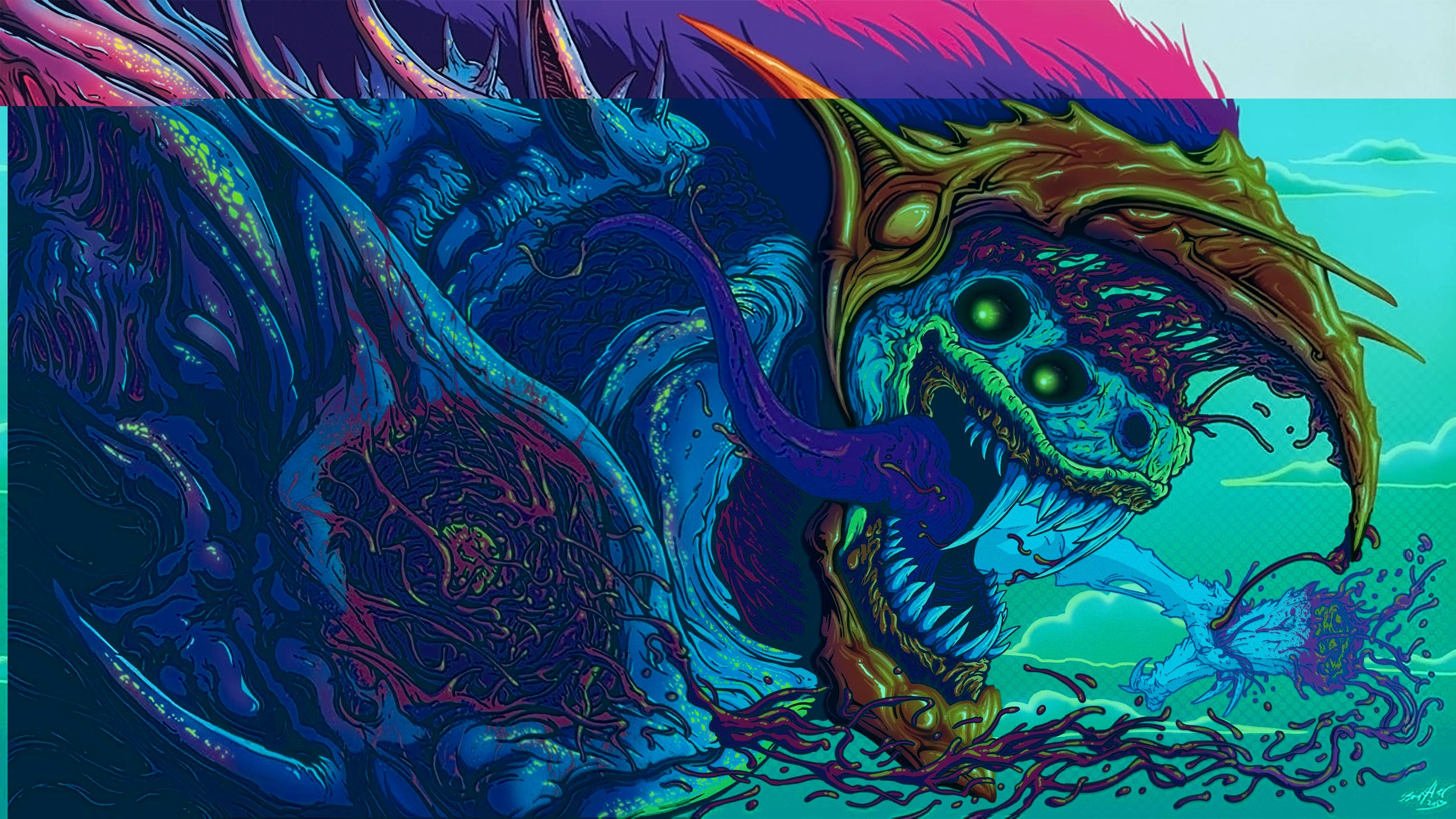 Hyperbeast Background