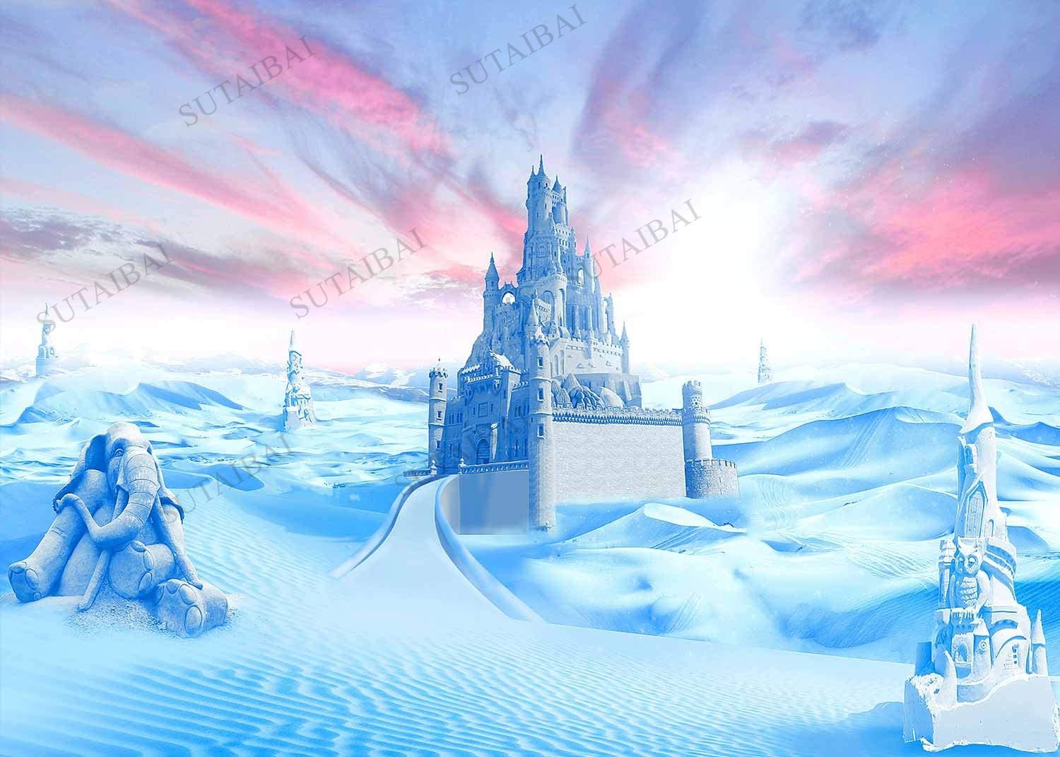 Ice Castle Background