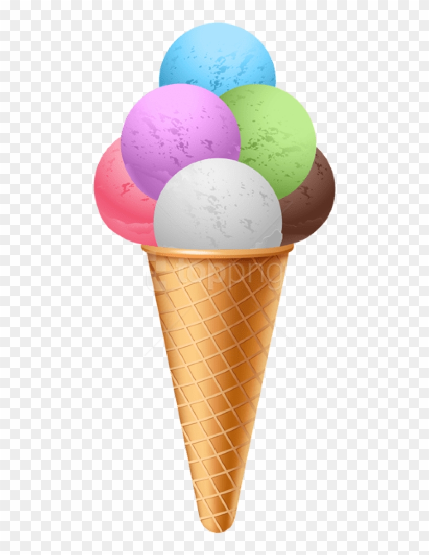 Ice Cream Cone Background