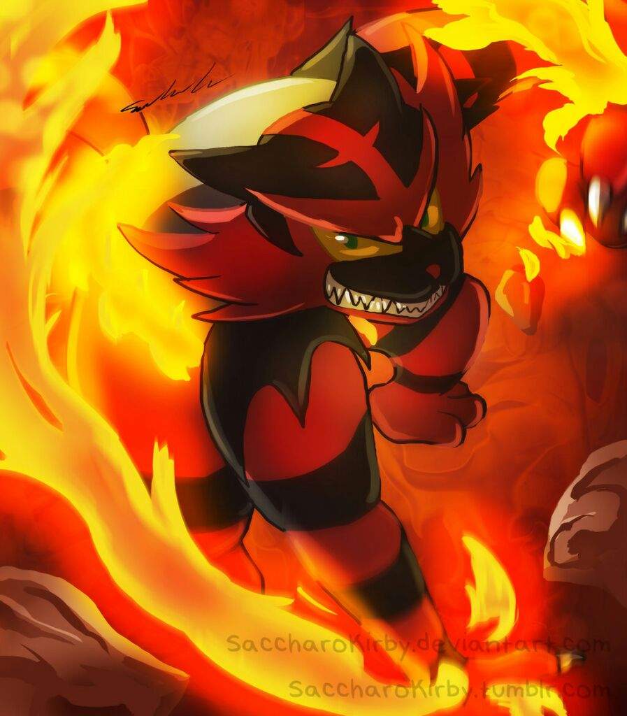 Incineroar Background