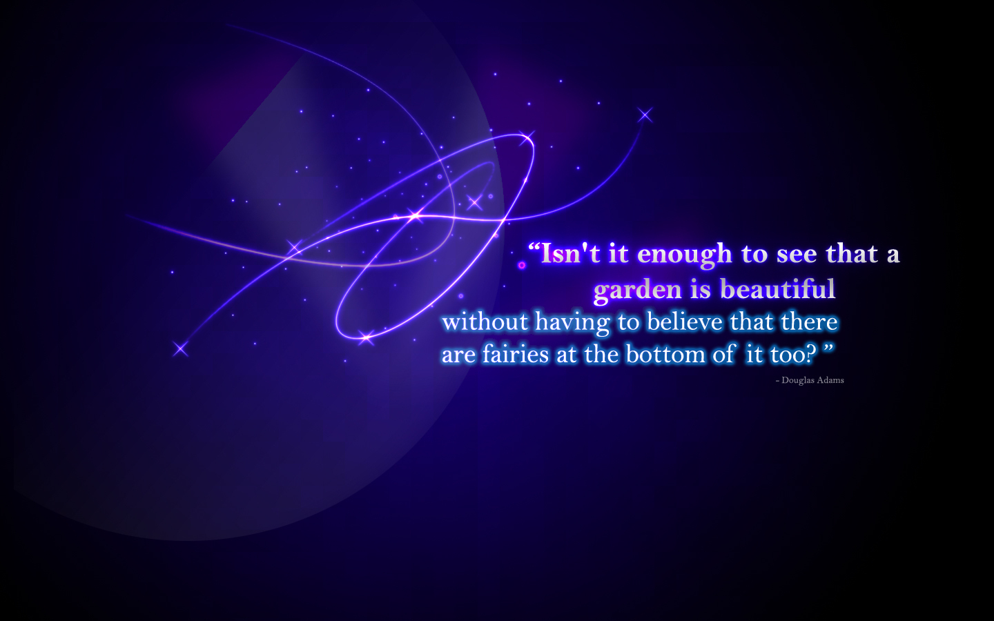 Inspirational Quotes Purple Background