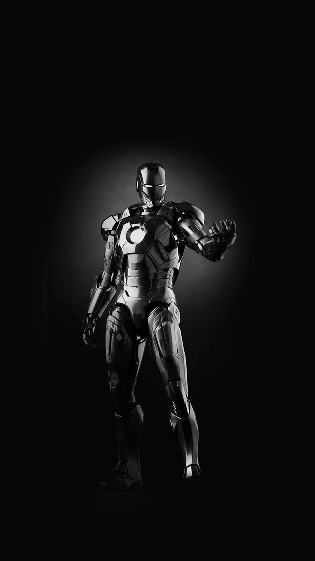 Iron Man Black Background