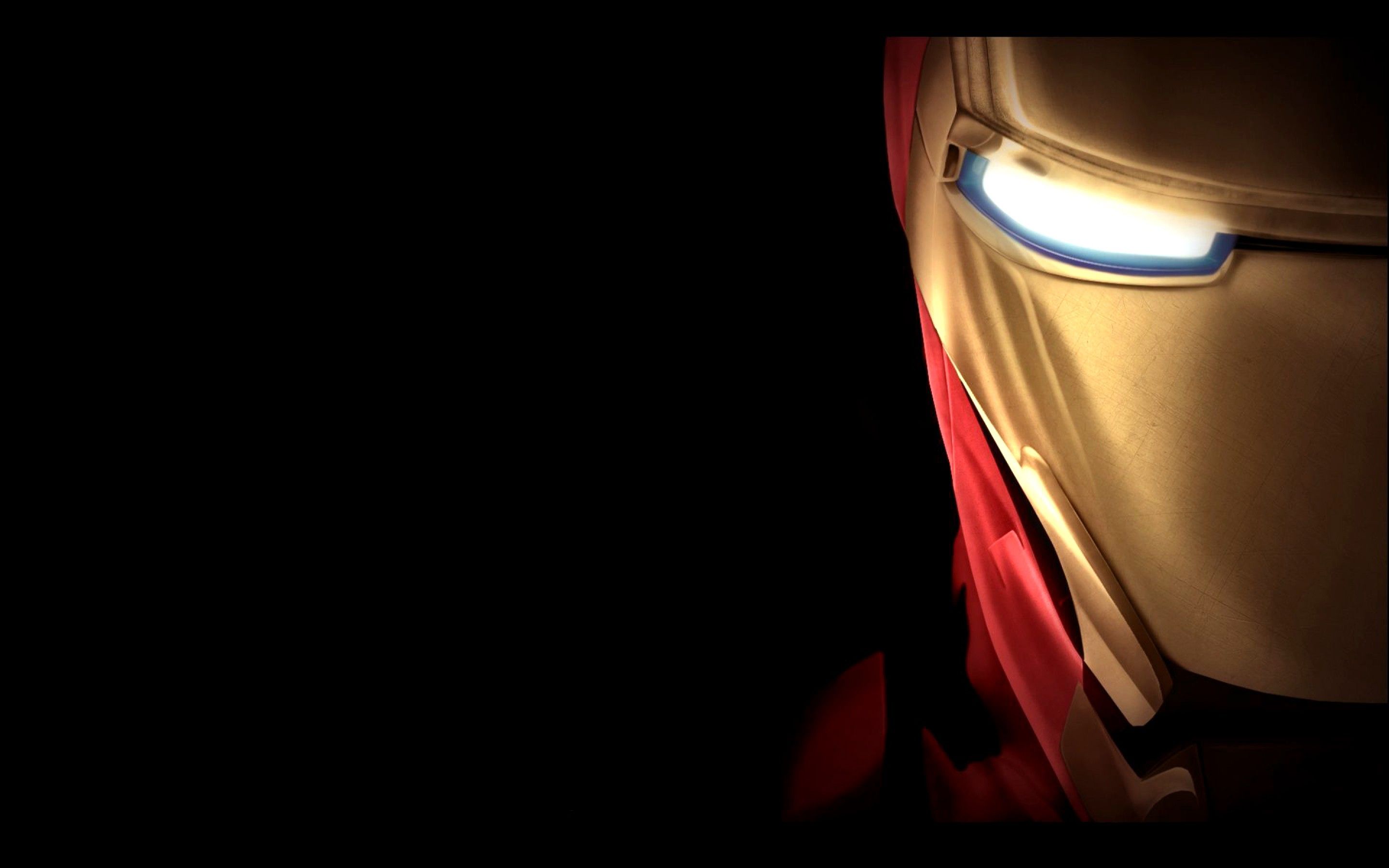 Iron Man Black Background