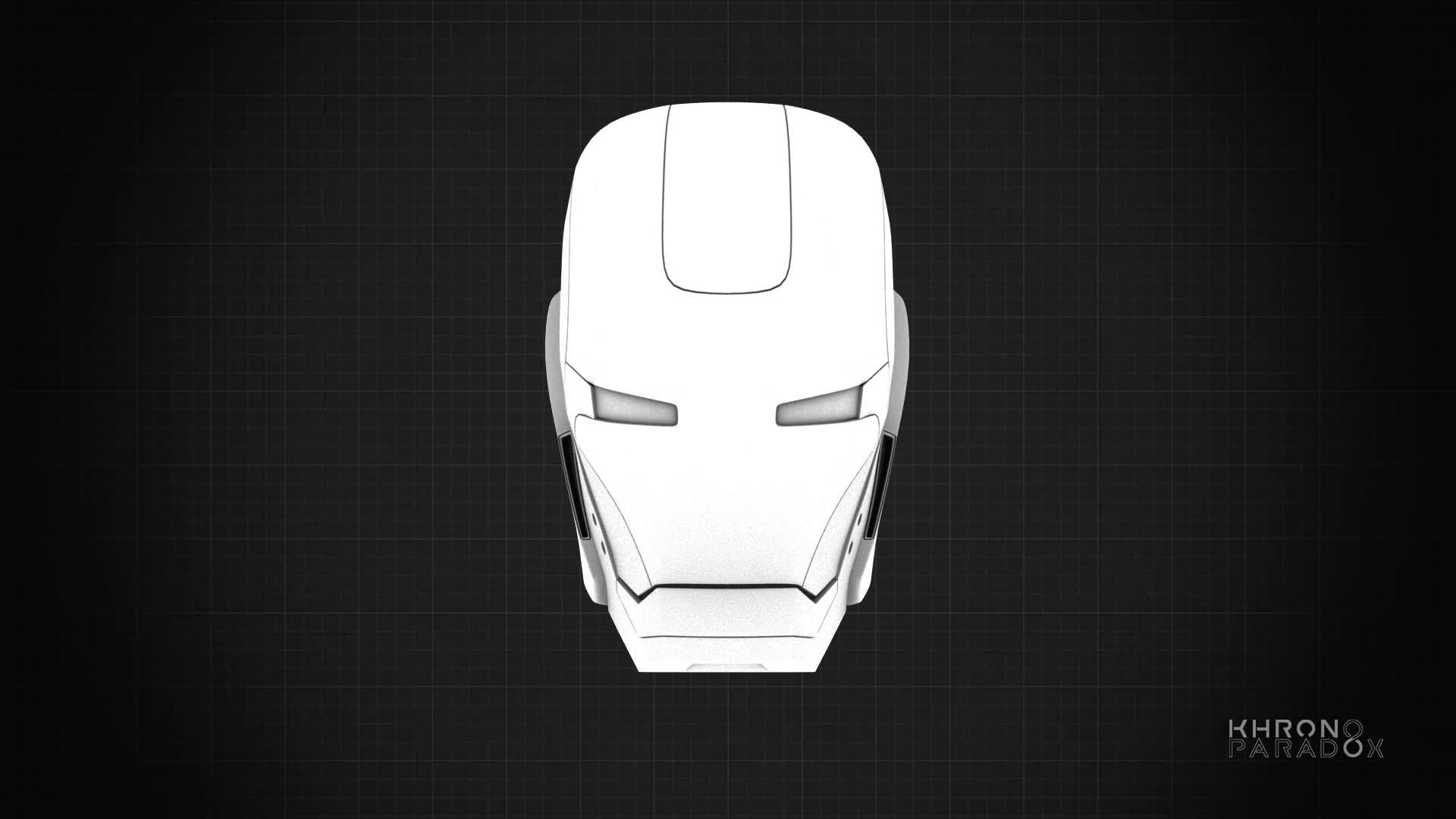 Iron Man Black Background