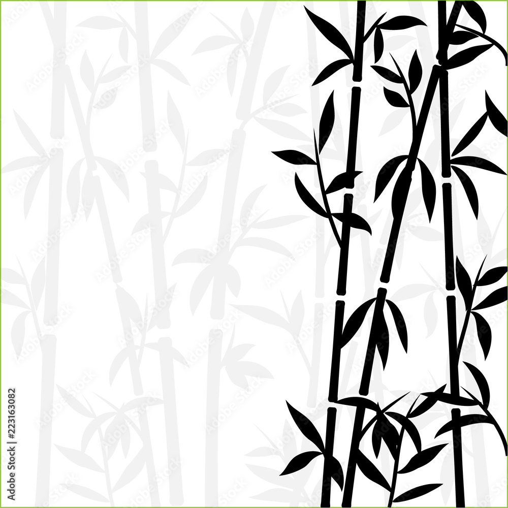 Japanese Background Bamboo